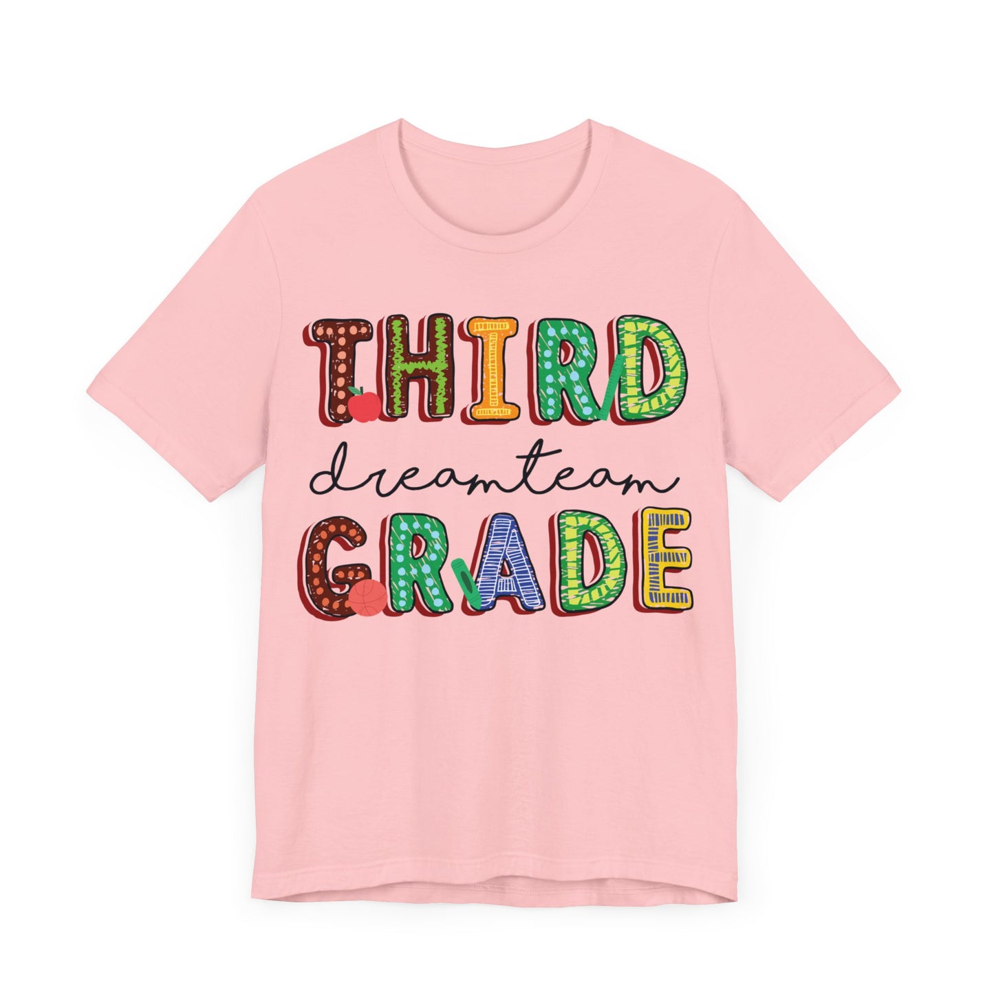 Third Grade Dream Team Shirt, School Shirt, Back To School Shirt, 3rd Grade Shirt, Gift for Teacher, Gift for Student