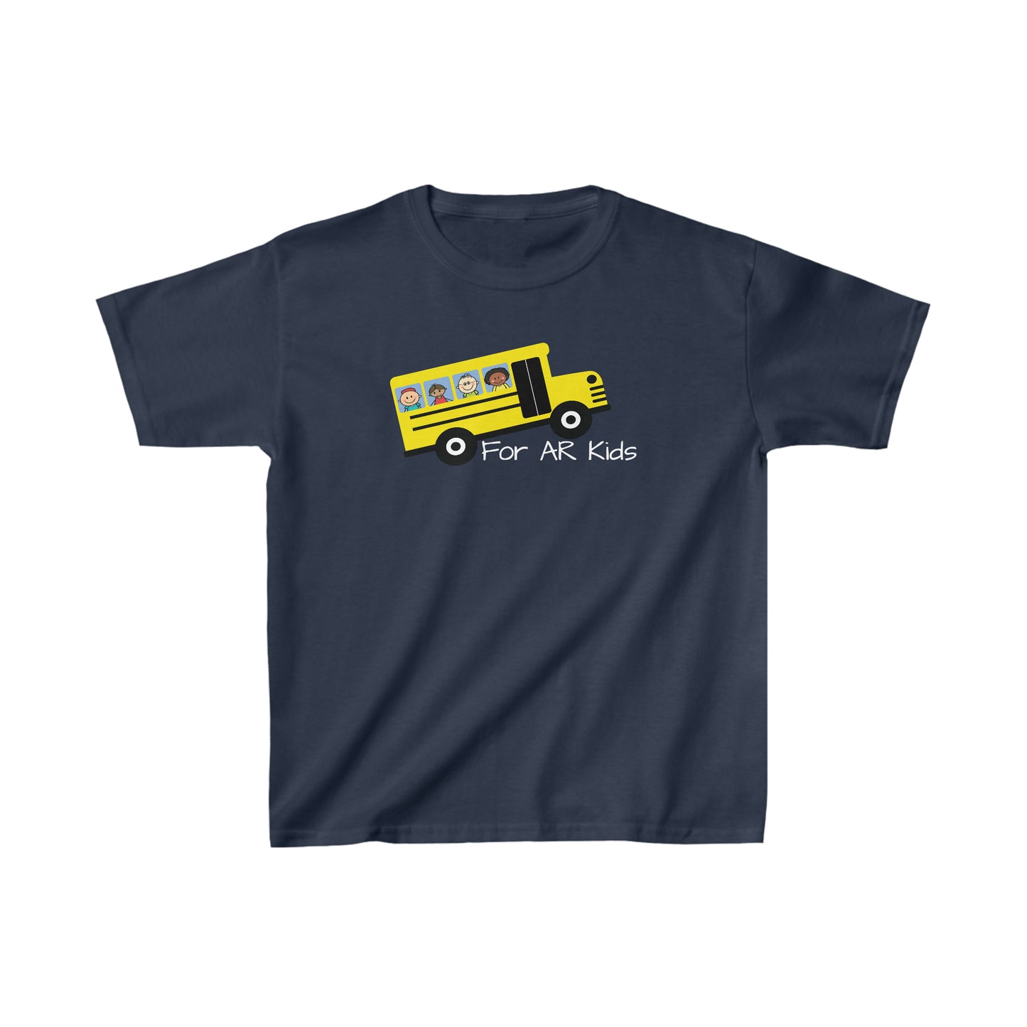 School Bus Shirt, AR Kids Shirt, Cute Children's Bus Shirt, Children's Service Shirt, Youth Shirt