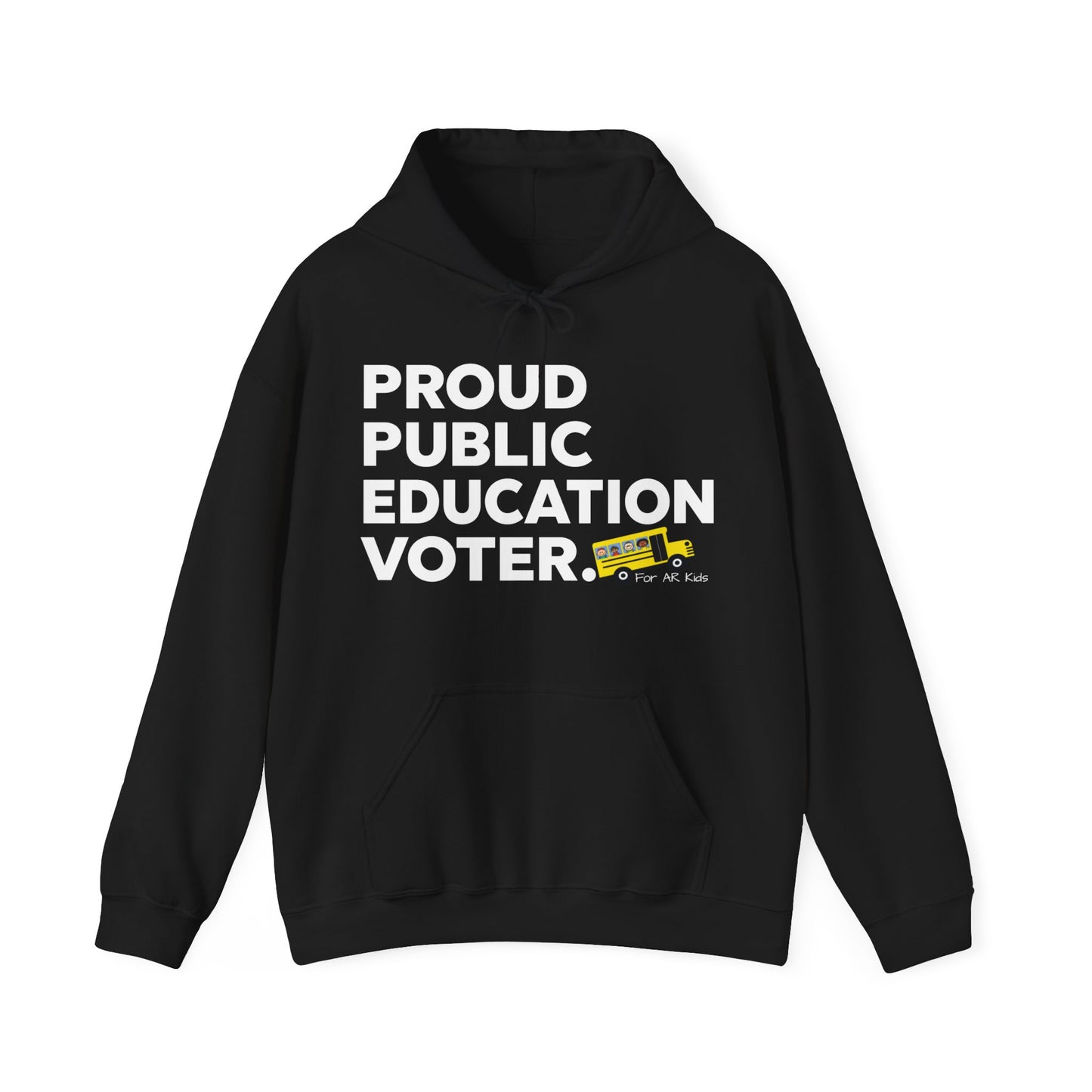 Proud Public Education Voter Hoodies, AR Kids Hoodies, School Hoodies