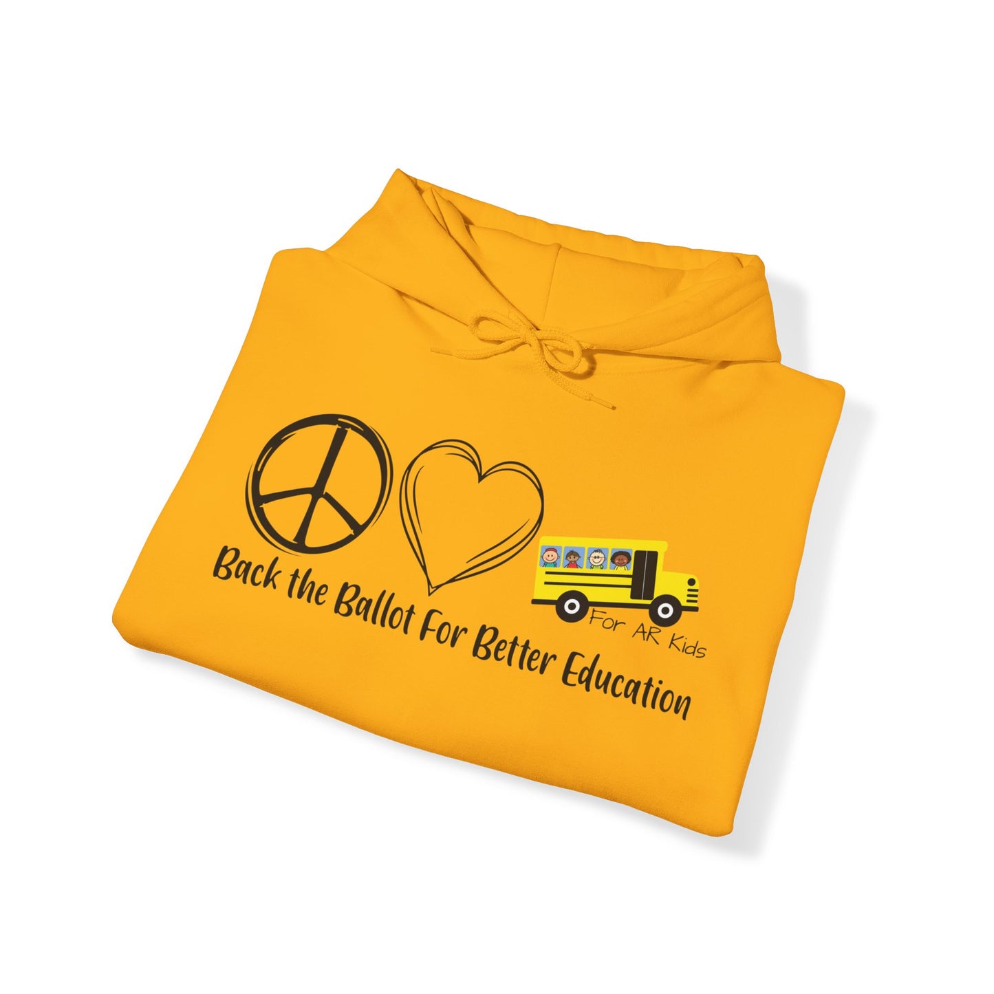 Back The Ballot For Better Education Hoodies, AR Kids Hoodies, School Hoodies