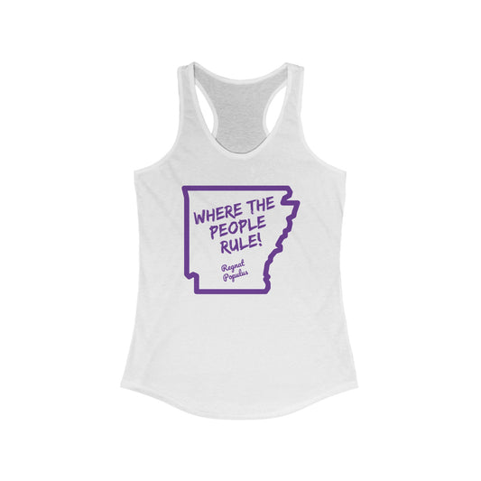 Where The People Rule Shirt, Regnat Populus Shirt, Politics Tank Top