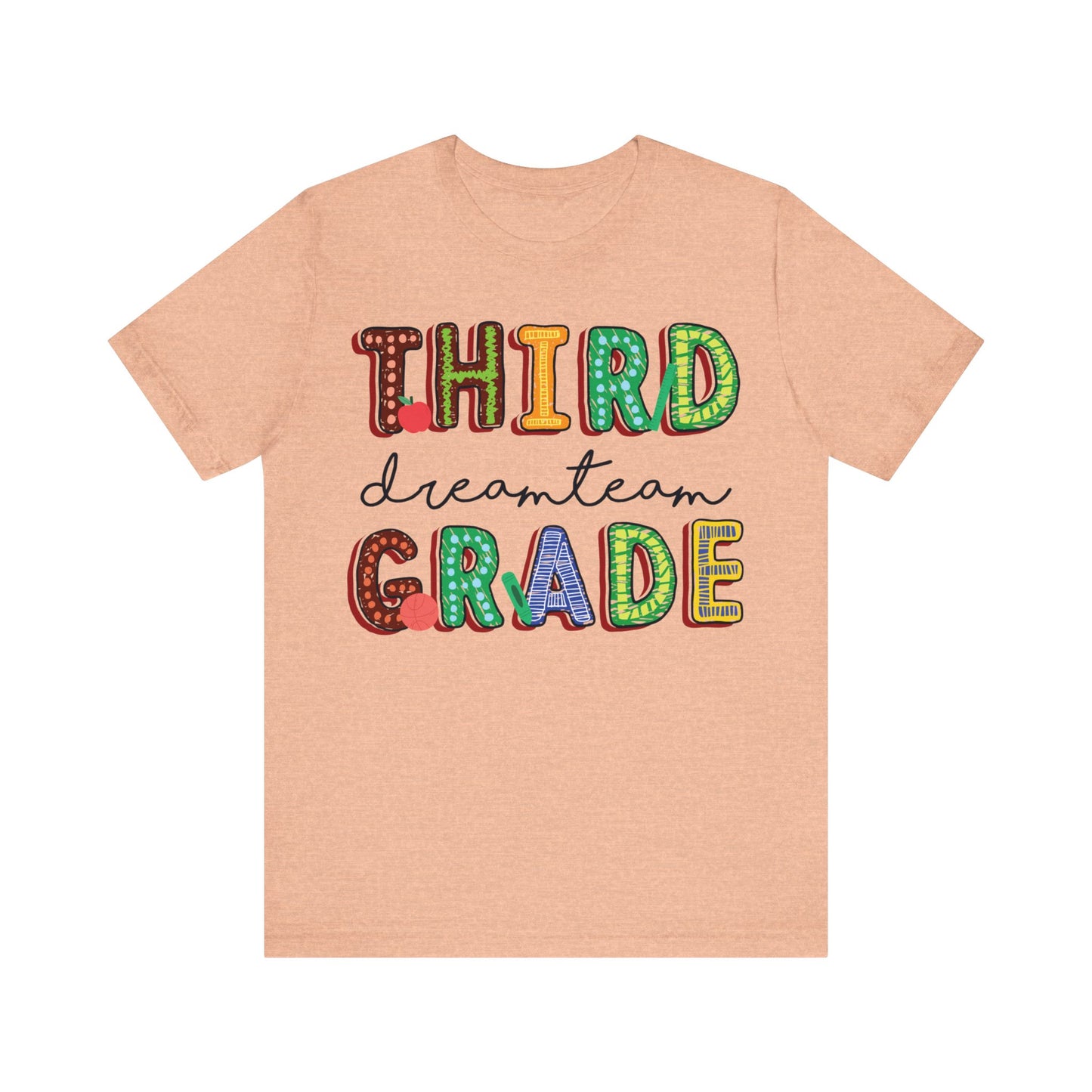 Third Grade Dream Team Shirt, School Shirt, Back To School Shirt, 3rd Grade Shirt, Gift for Teacher, Gift for Student