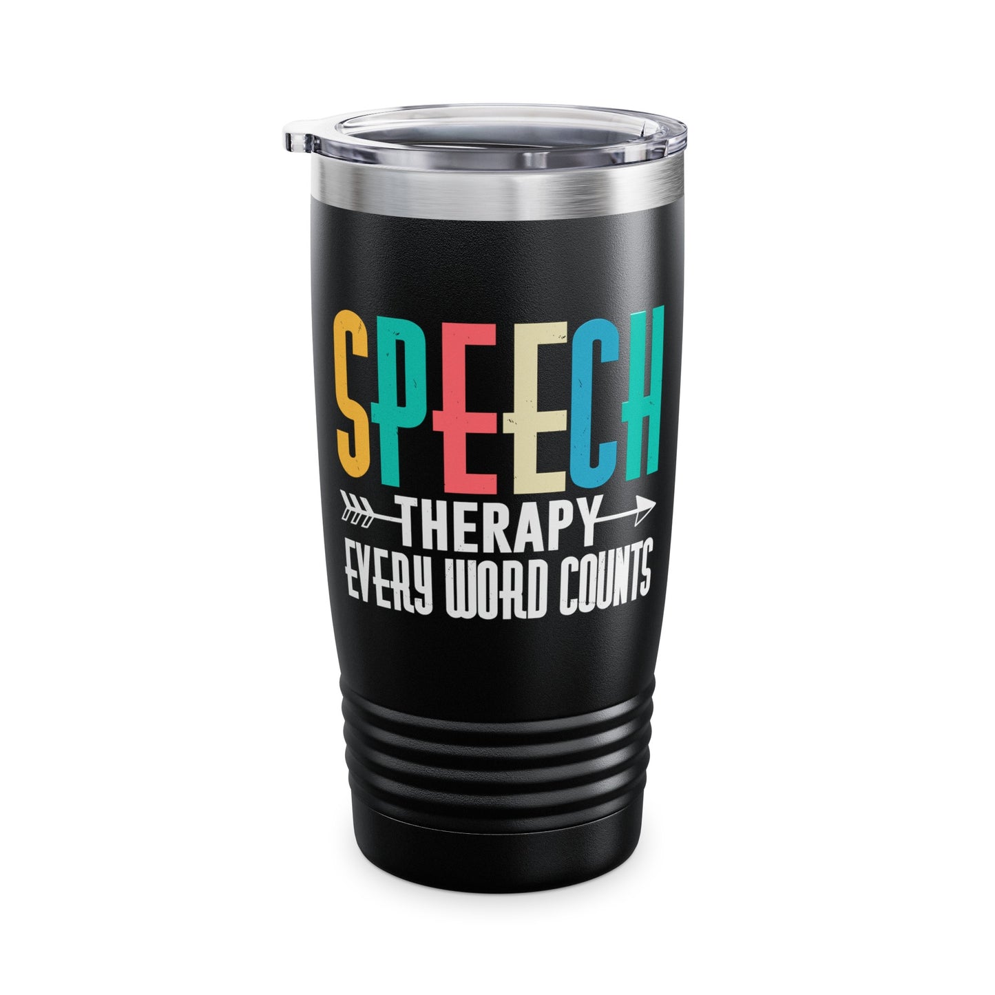 Speech Therapy Every Word Counts Tumbler, Speech Pathologist Tumbler, SLP Tumbler, Therapist Tumbler, Therapy Tumbler