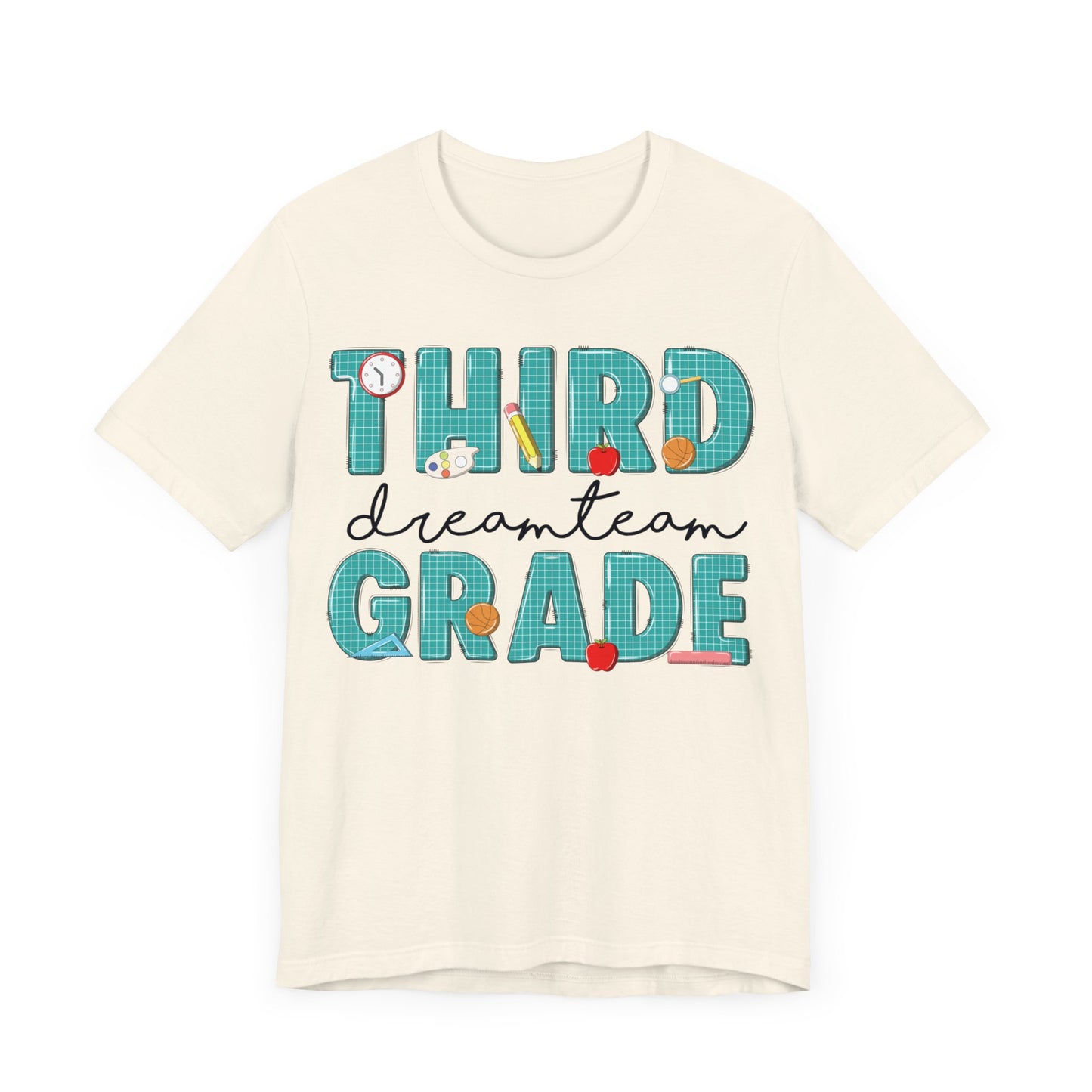 Third Grade Dream Team Shirt, School Shirt, Back To School Shirt, 3rd Grade Shirt, Gift for Teacher, Gift for Student