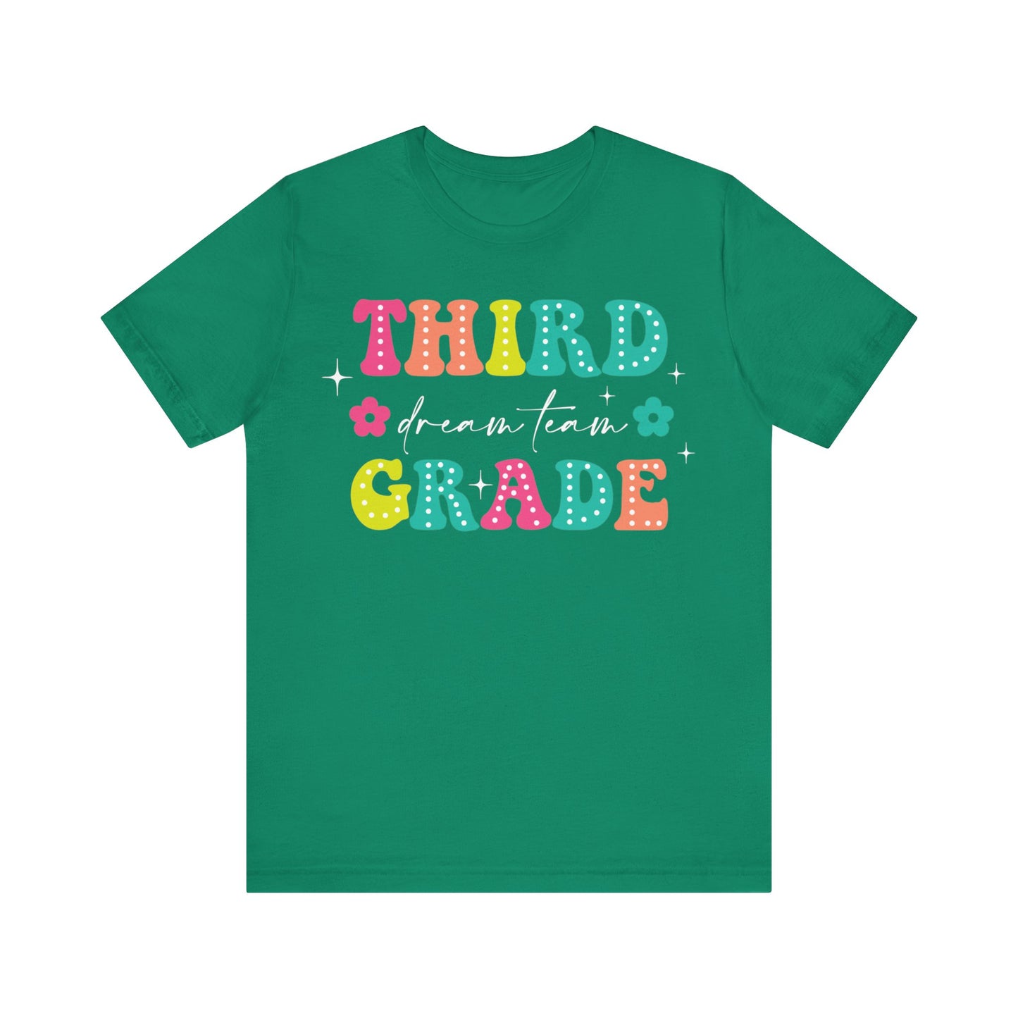 Third Grade Dream Team Shirt, School Shirt, Back To School Shirt, 3rd Grade Shirt, Gift for Teacher, Gift for Student