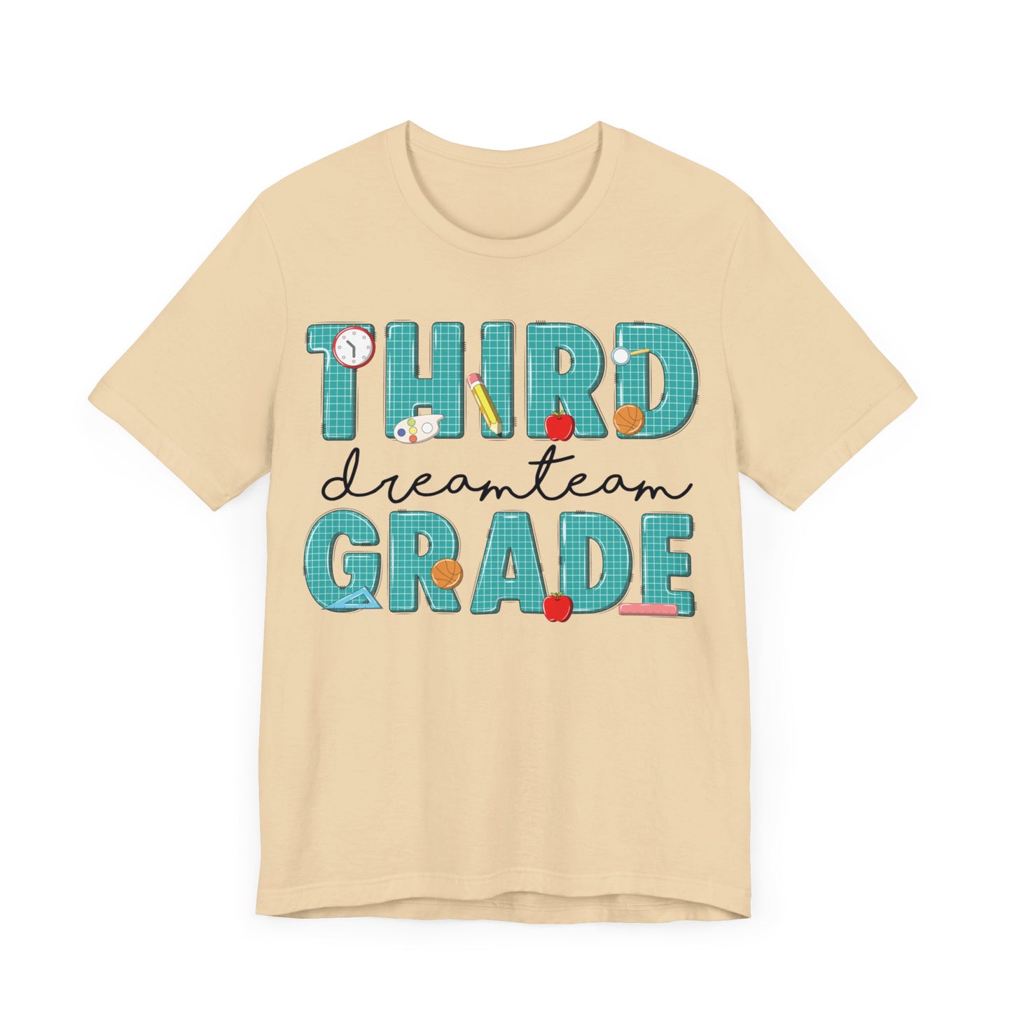 Third Grade Dream Team Shirt, School Shirt, Back To School Shirt, 3rd Grade Shirt, Gift for Teacher, Gift for Student