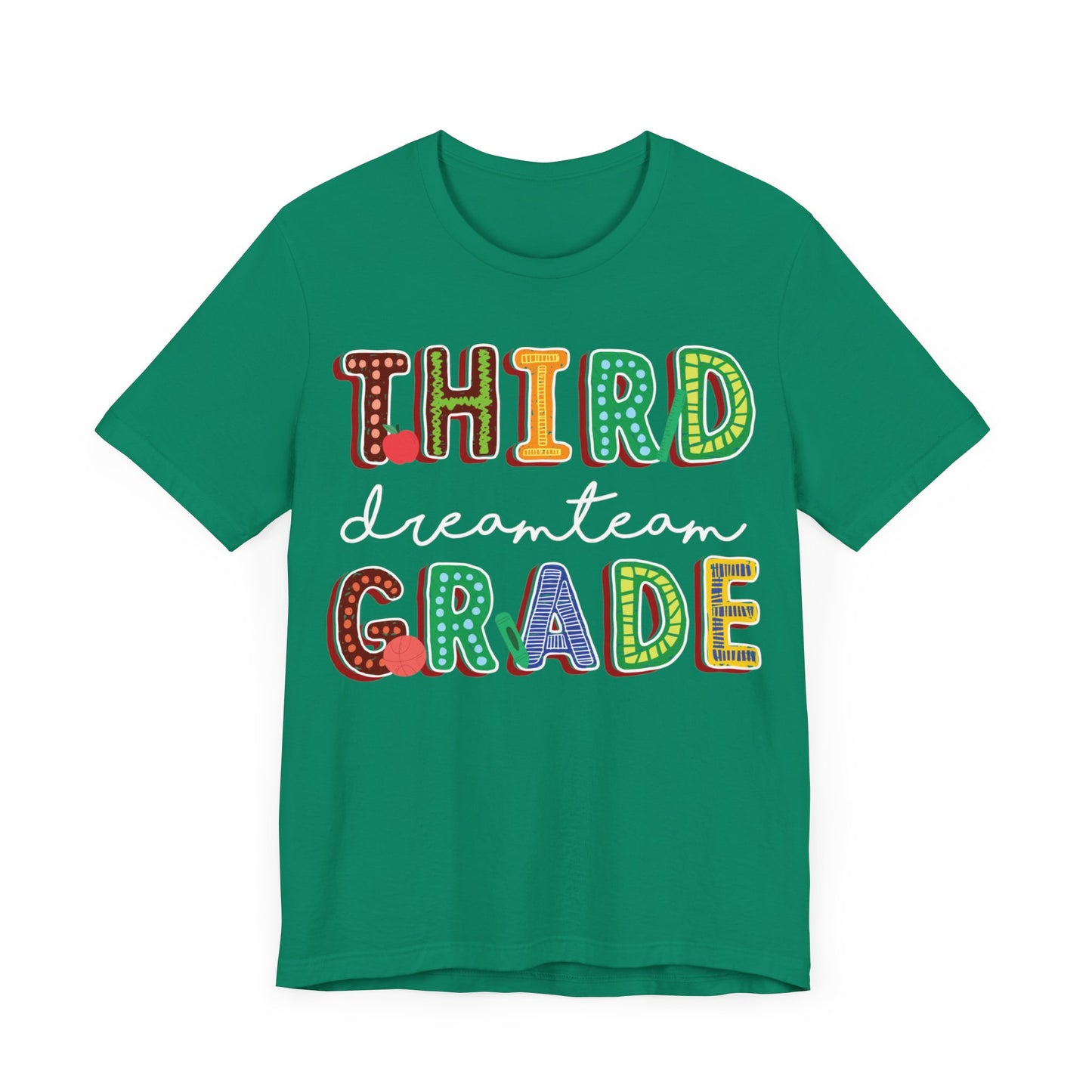 Third Grade Dream Team Shirt, School Shirt, Back To School Shirt, 3rd Grade Shirt, Gift for Teacher, Gift for Student