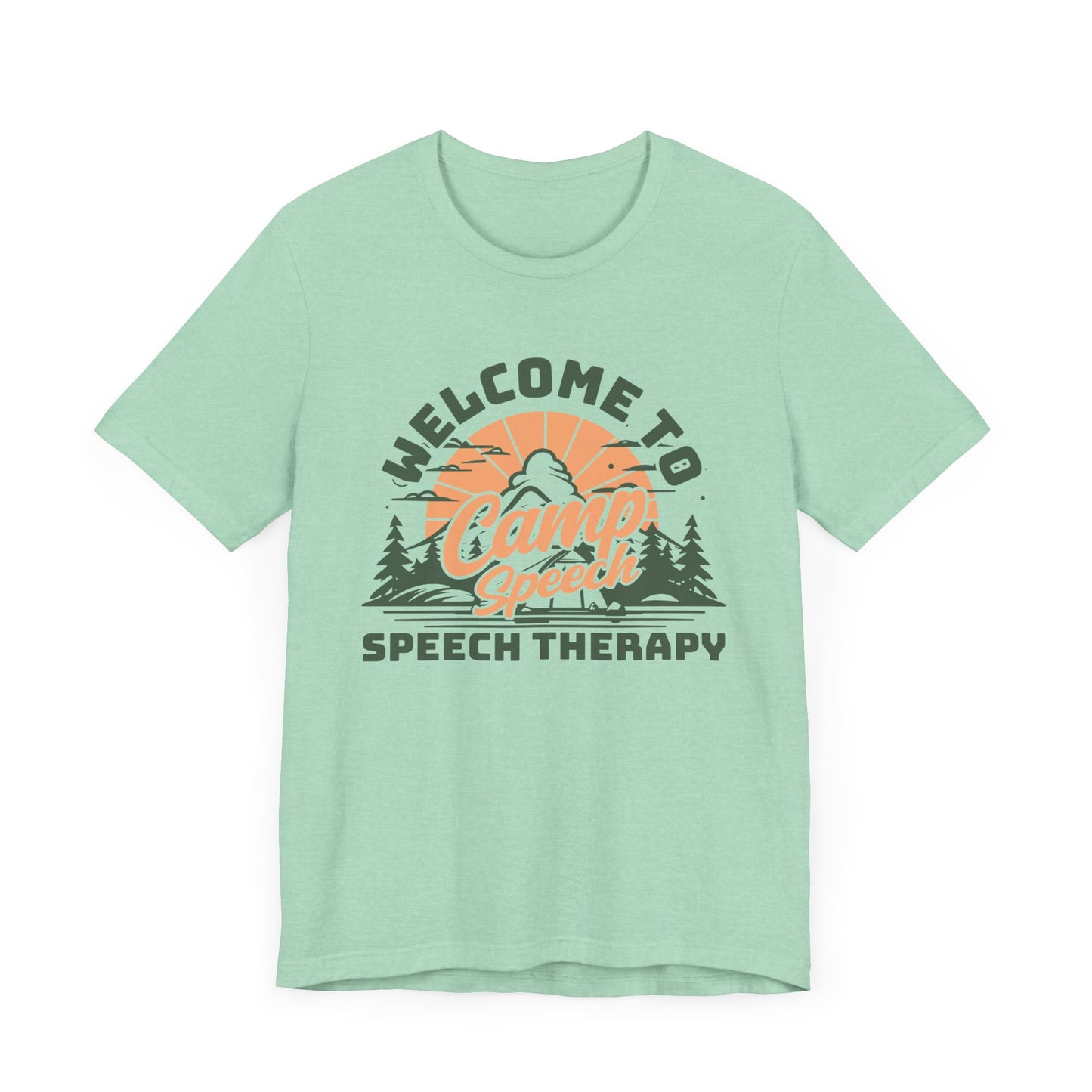 Camp Speech Unisex Jersey Short Sleeve Tee