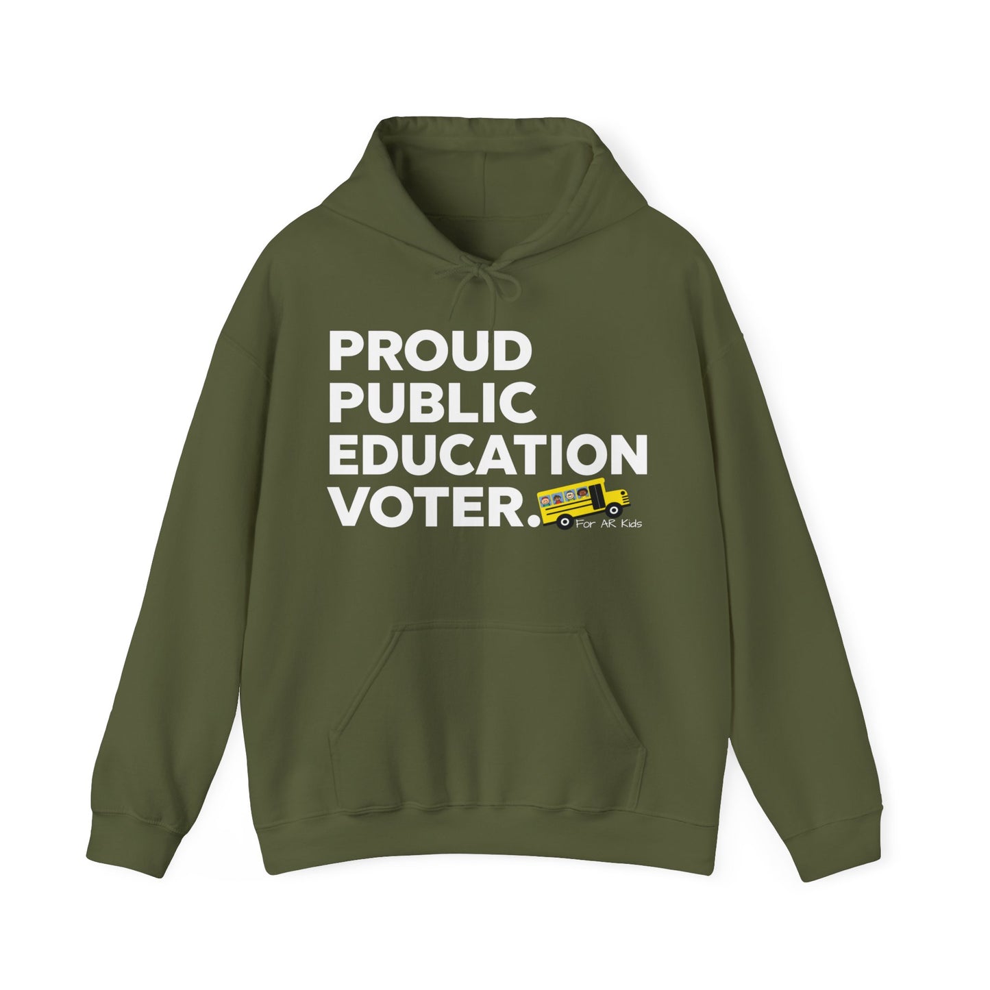 Proud Public Education Voter Hoodies, AR Kids Hoodies, School Hoodies