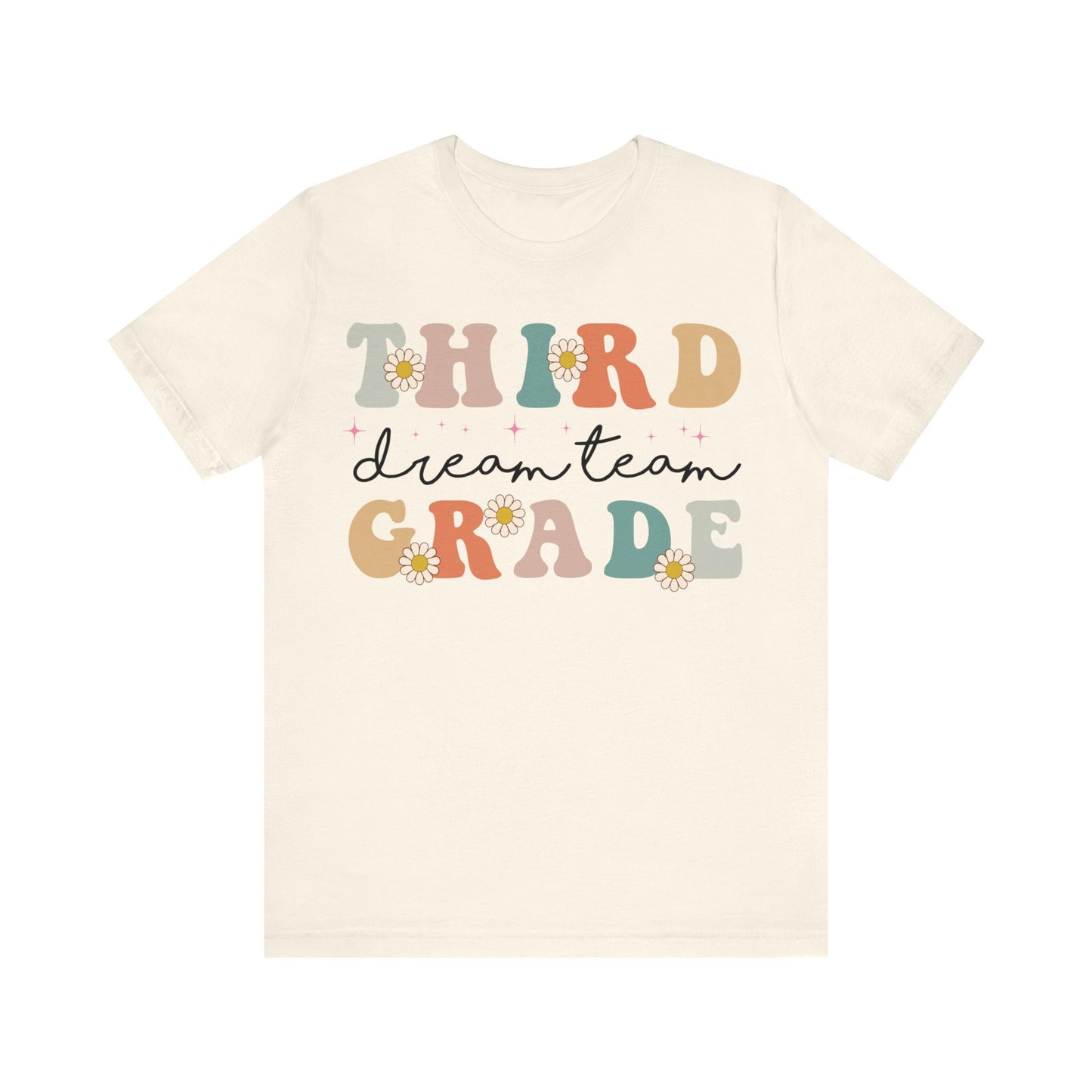 Third Grade Dream Team Shirt, School Shirt, Back To School Shirt, 3rd Grade Shirt, Gift for Teacher, Gift for Student