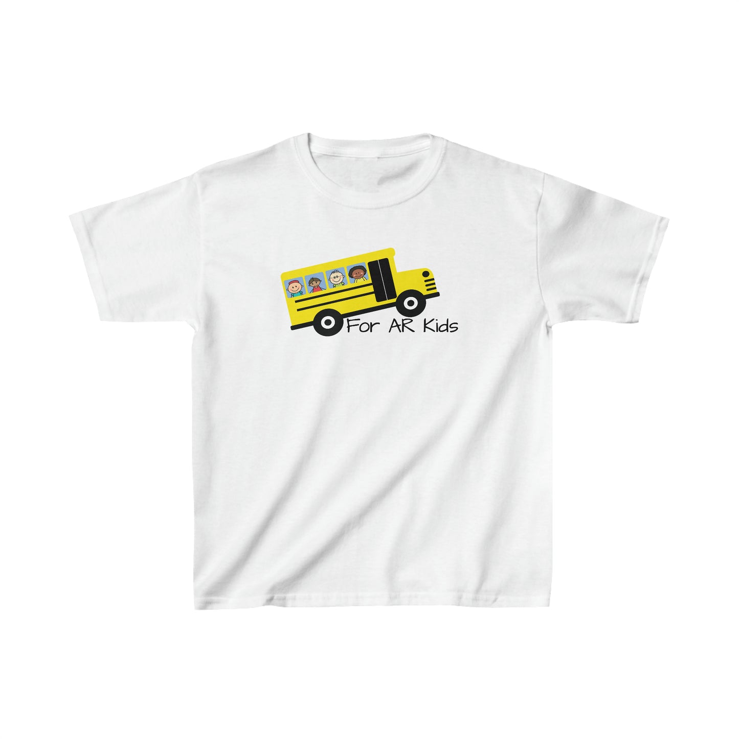 School Bus Shirt, AR Kids Shirt, Cute Children's Bus Shirt, Children's Service Shirt, Youth Shirt