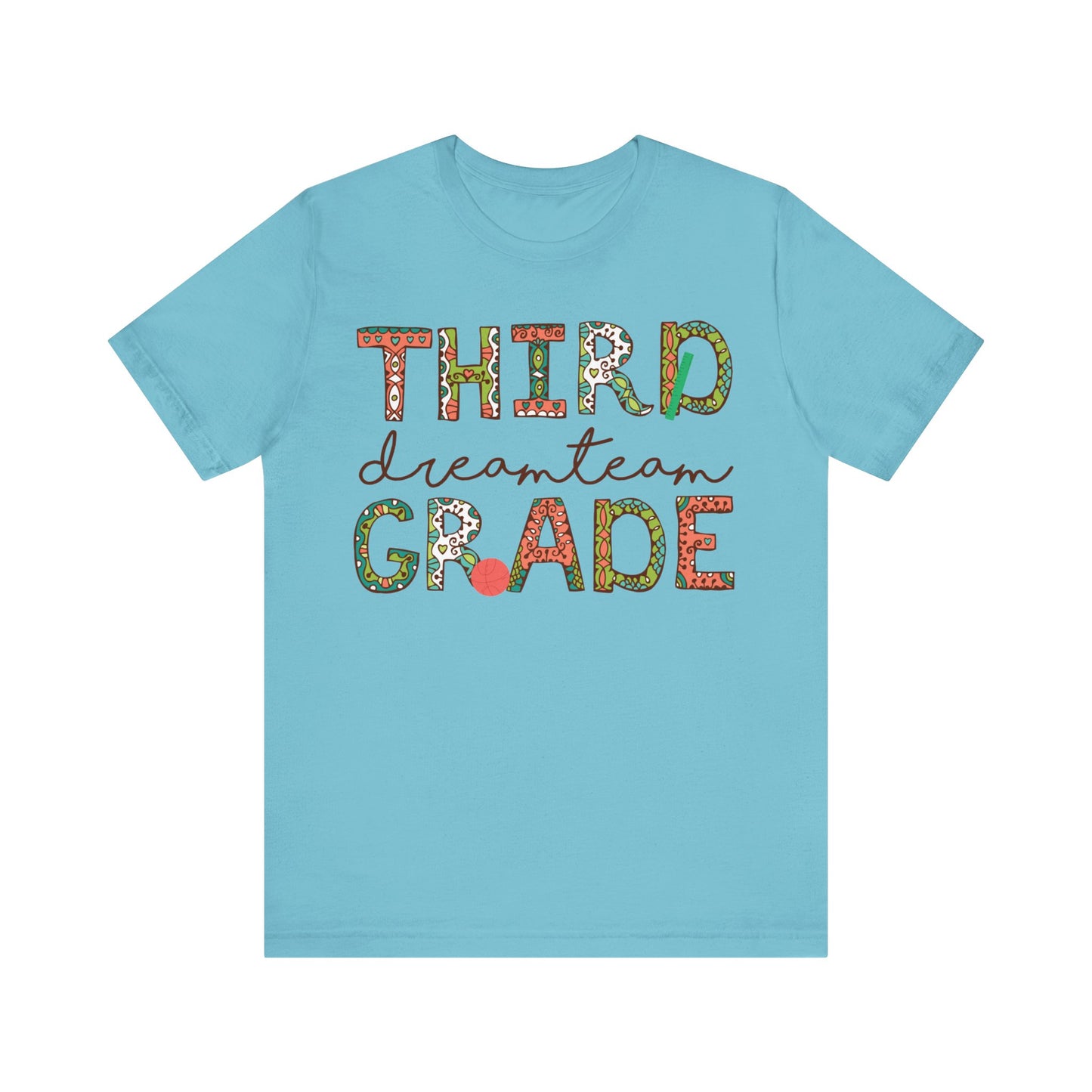 Third Grade Dream Team Shirt, School Shirt, Back To School Shirt, 3rd Grade Shirt, Gift for Teacher, Gift for Student