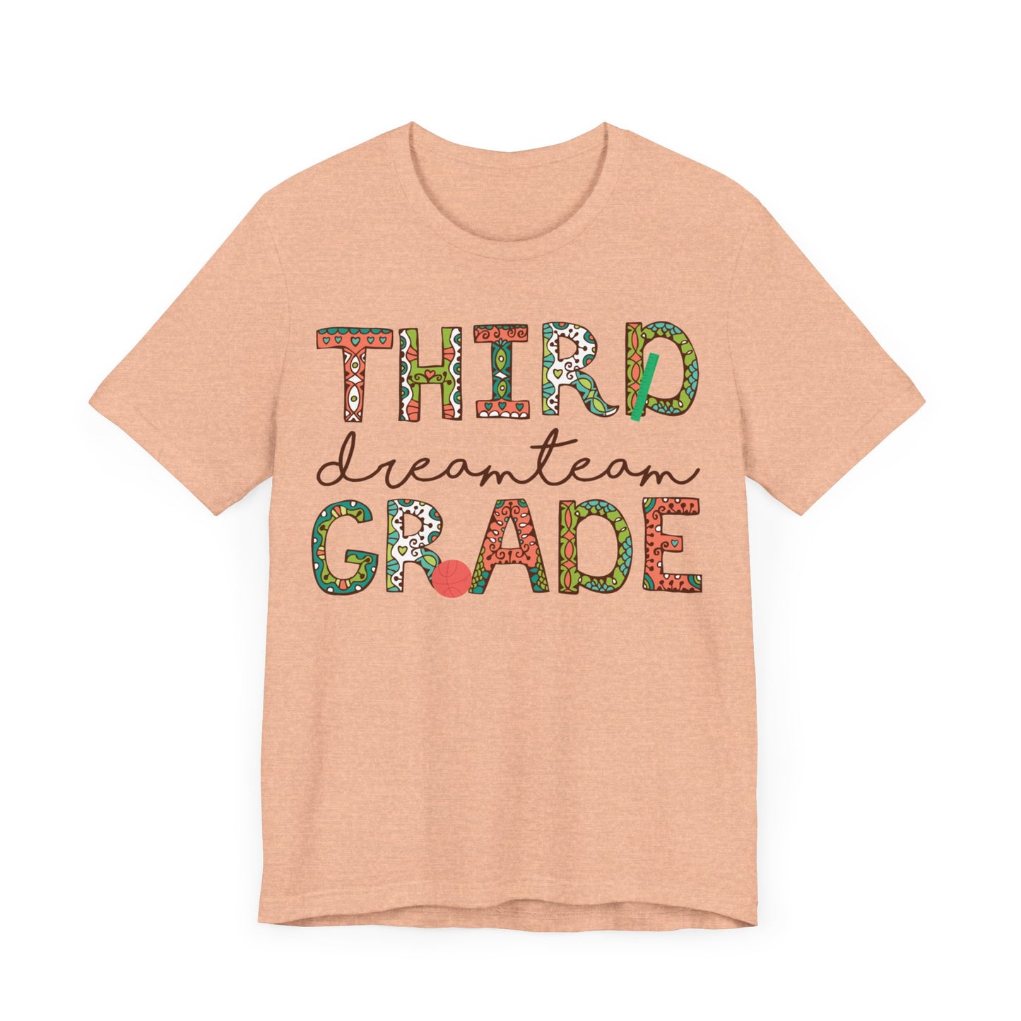 Third Grade Dream Team Shirt, School Shirt, Back To School Shirt, 3rd Grade Shirt, Gift for Teacher, Gift for Student