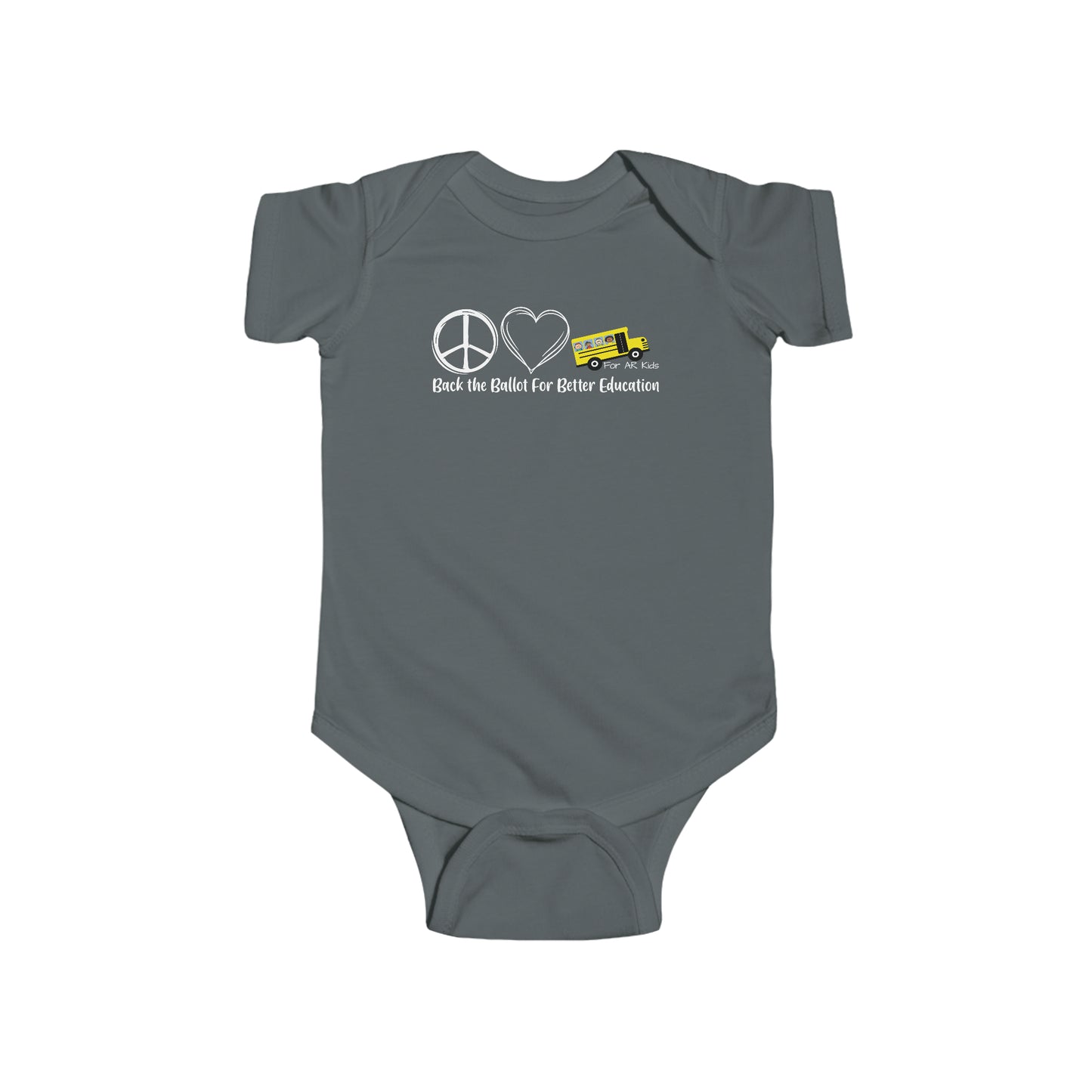 Back The Ballot For Better Education Onesies, AR Kids Onesies, Baby Onesies, Infant Outfit