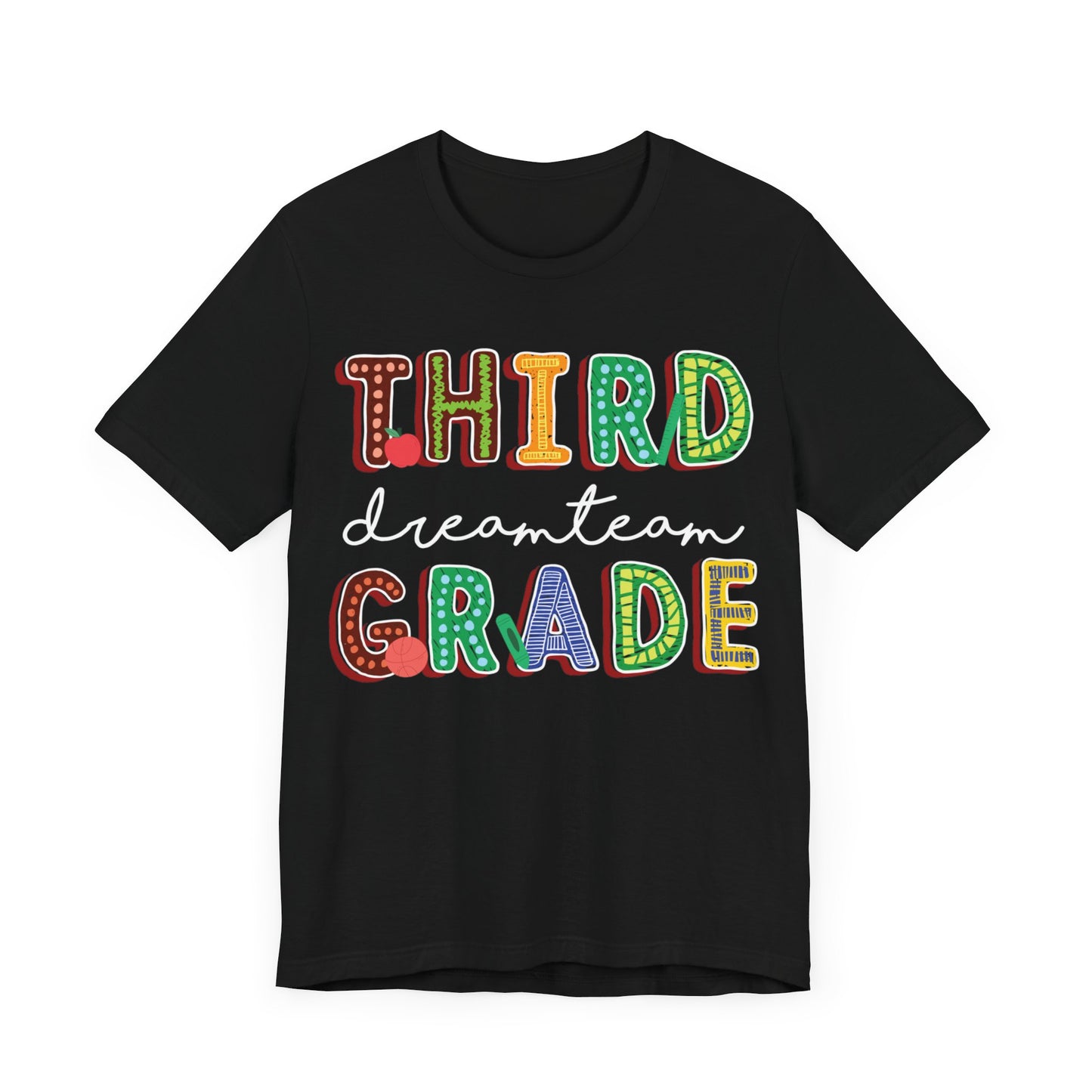 Third Grade Dream Team Shirt, School Shirt, Back To School Shirt, 3rd Grade Shirt, Gift for Teacher, Gift for Student