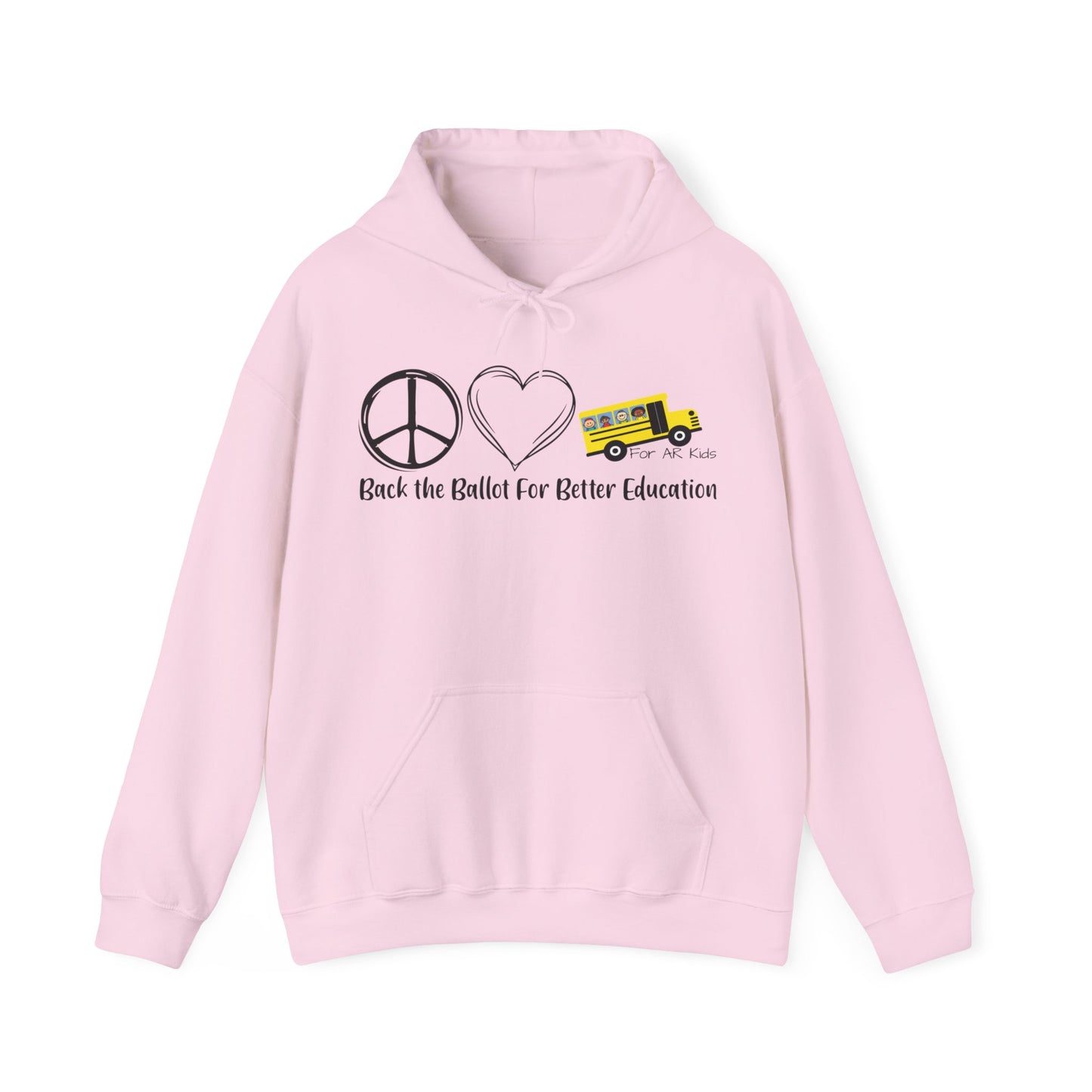 Back The Ballot For Better Education Hoodies, AR Kids Hoodies, School Hoodies