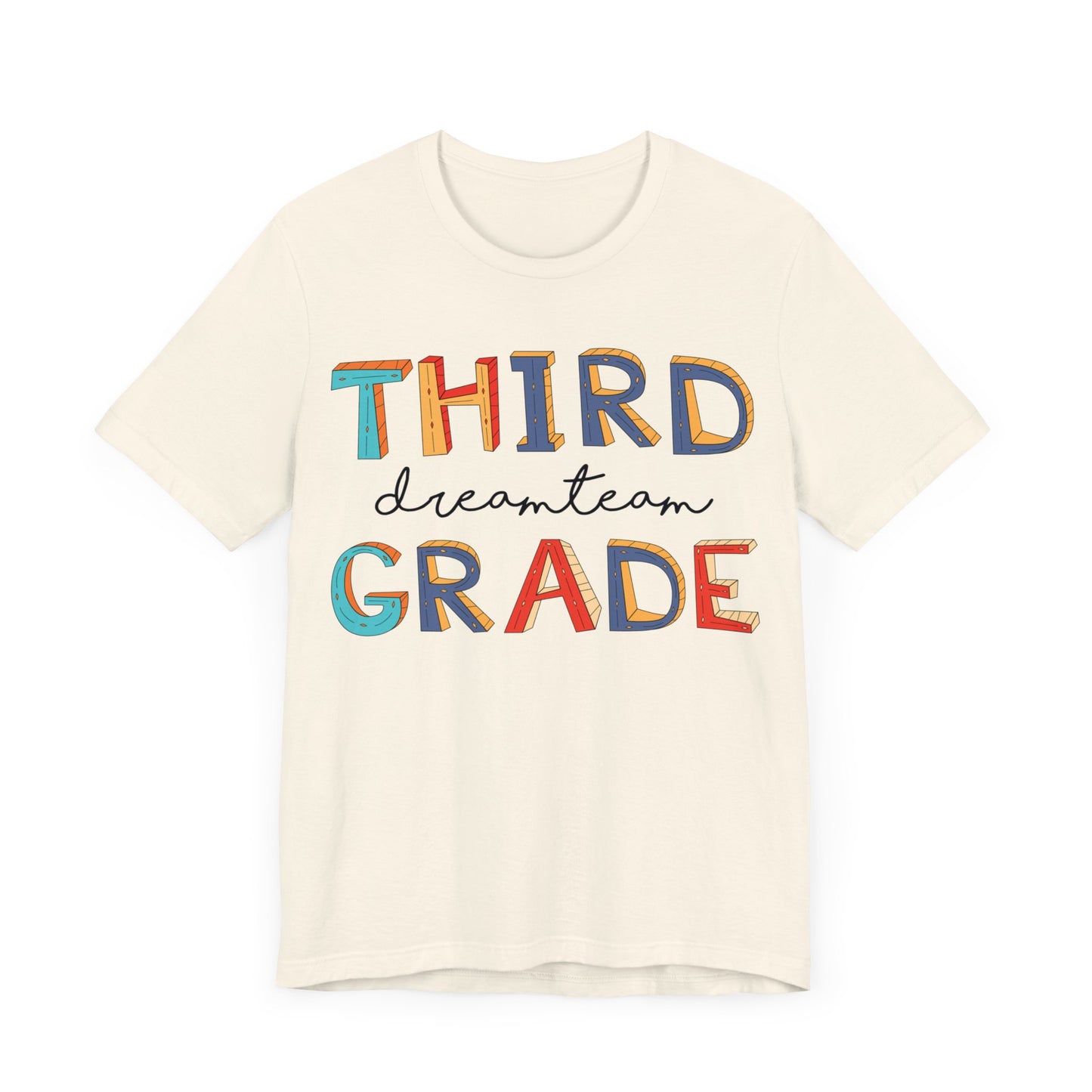 Third Grade Dream Team Shirt, School Shirt, Back To School Shirt, 3rd Grade Shirt, Gift for Teacher, Gift for Student