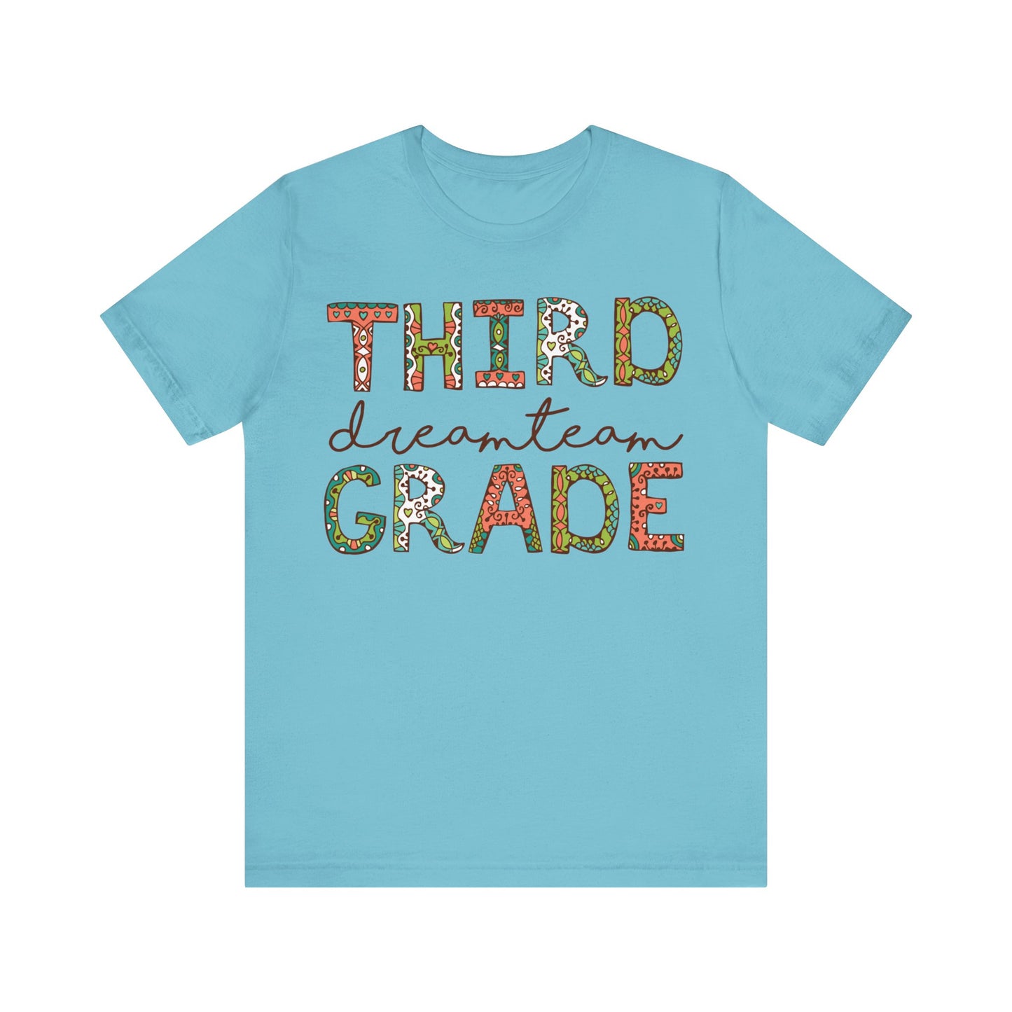 Third Grade Dream Team Shirt, School Shirt, Back To School Shirt, 3rd Grade Shirt, Gift for Teacher, Gift for Student