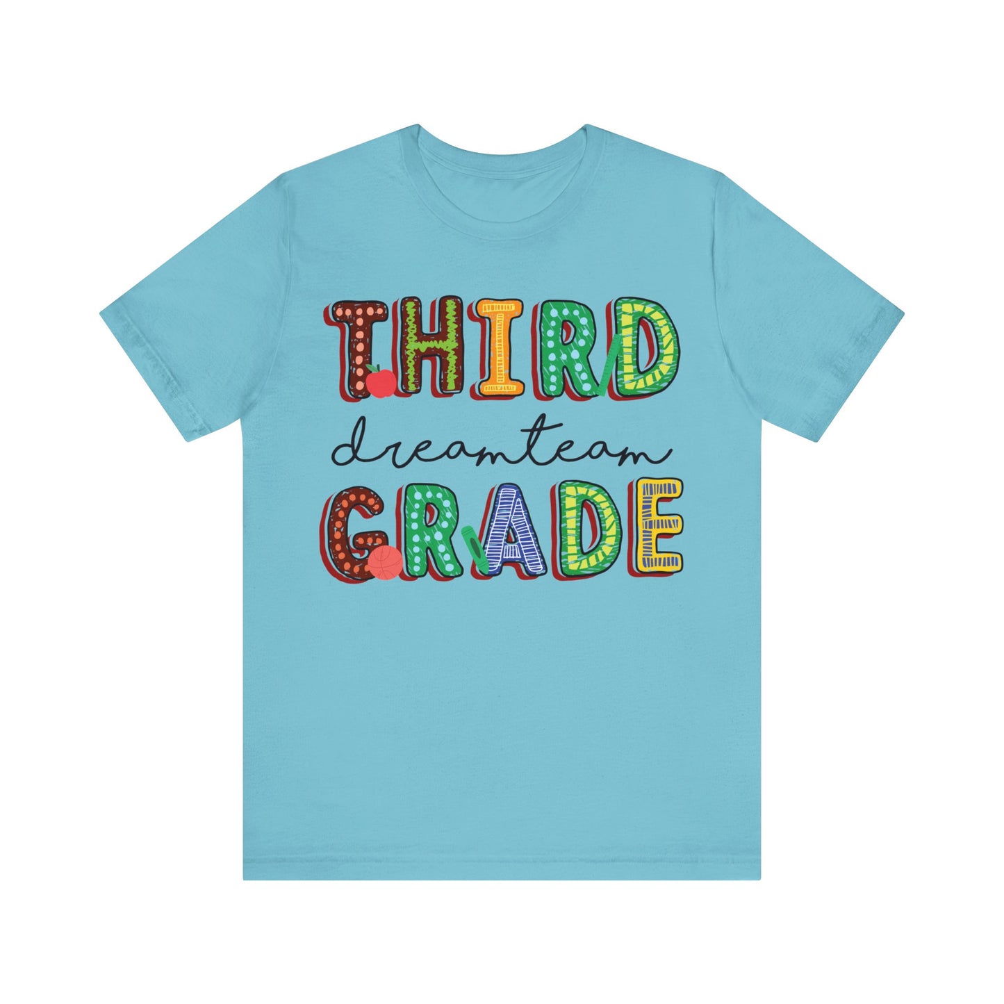 Third Grade Dream Team Shirt, School Shirt, Back To School Shirt, 3rd Grade Shirt, Gift for Teacher, Gift for Student