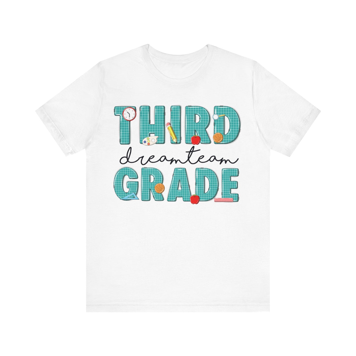 Third Grade Dream Team Shirt, School Shirt, Back To School Shirt, 3rd Grade Shirt, Gift for Teacher, Gift for Student