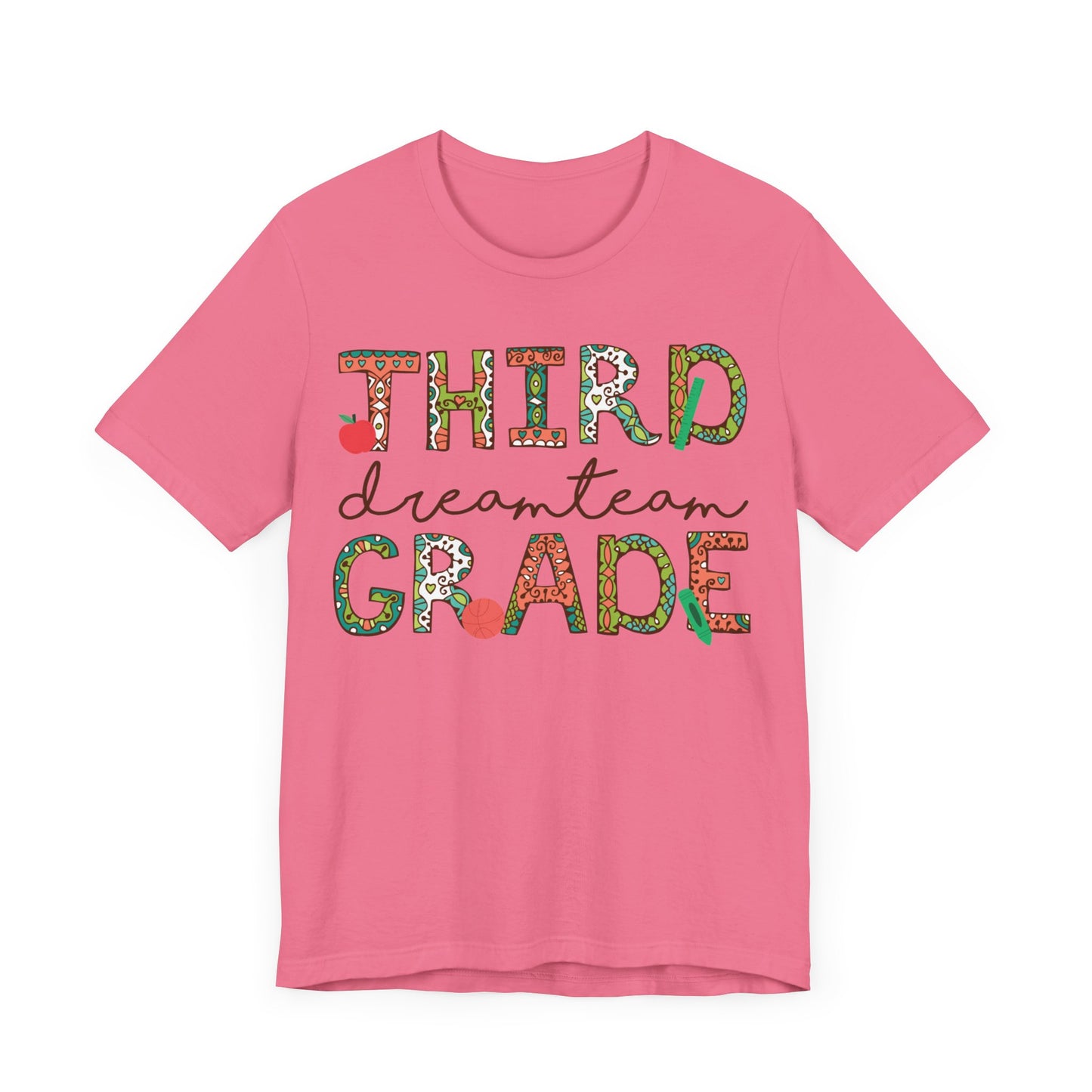 Third Grade Dream Team Shirt, School Shirt, Back To School Shirt, 3rd Grade Shirt, Gift for Teacher, Gift for Student