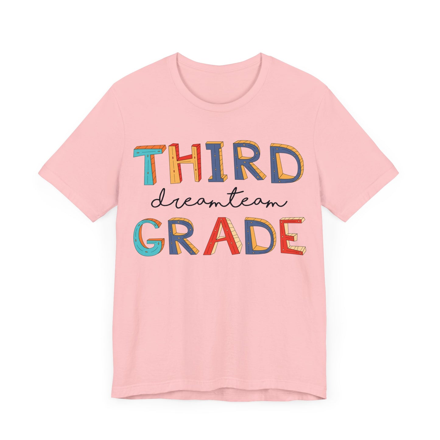 Third Grade Dream Team Shirt, School Shirt, Back To School Shirt, 3rd Grade Shirt, Gift for Teacher, Gift for Student