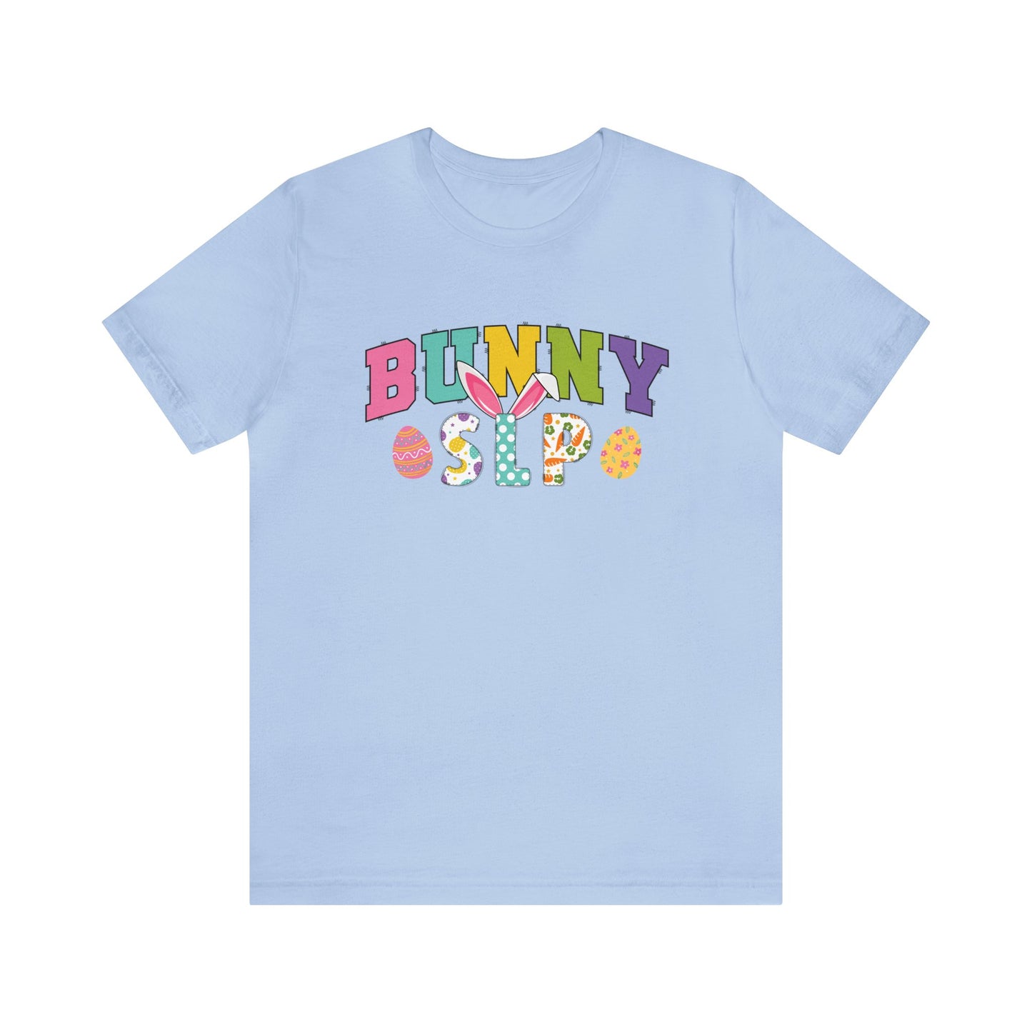 Bunny SLP Shirt, Easter Shirt, Bunny Shirt, Happy Easter Shirt, Easter Bunny Shirt, Therapist Shirt