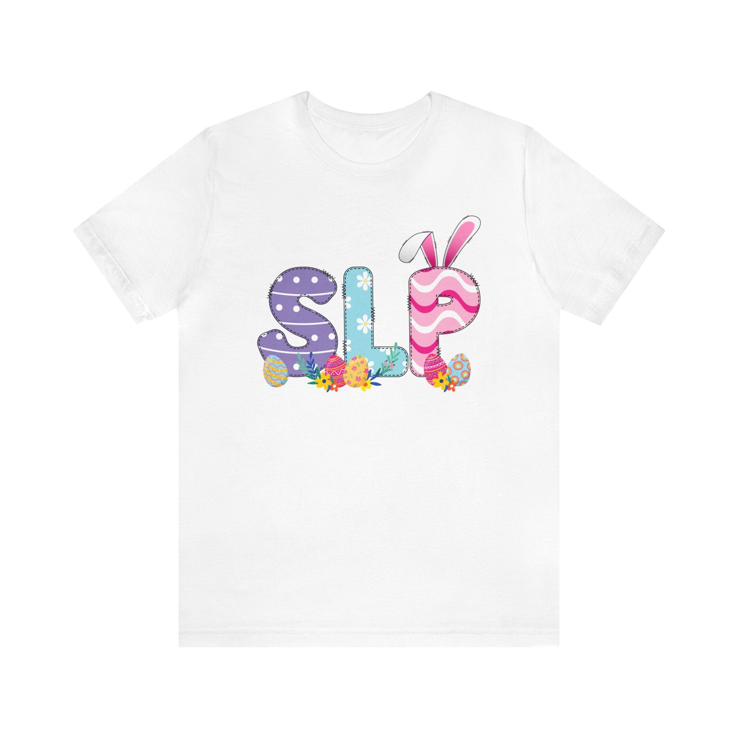 Happy Easter SLP Shirt, Easter Shirt, Bunny Shirt, Happy Easter Shirt, Easter Bunny Shirt, Therapist Shirt