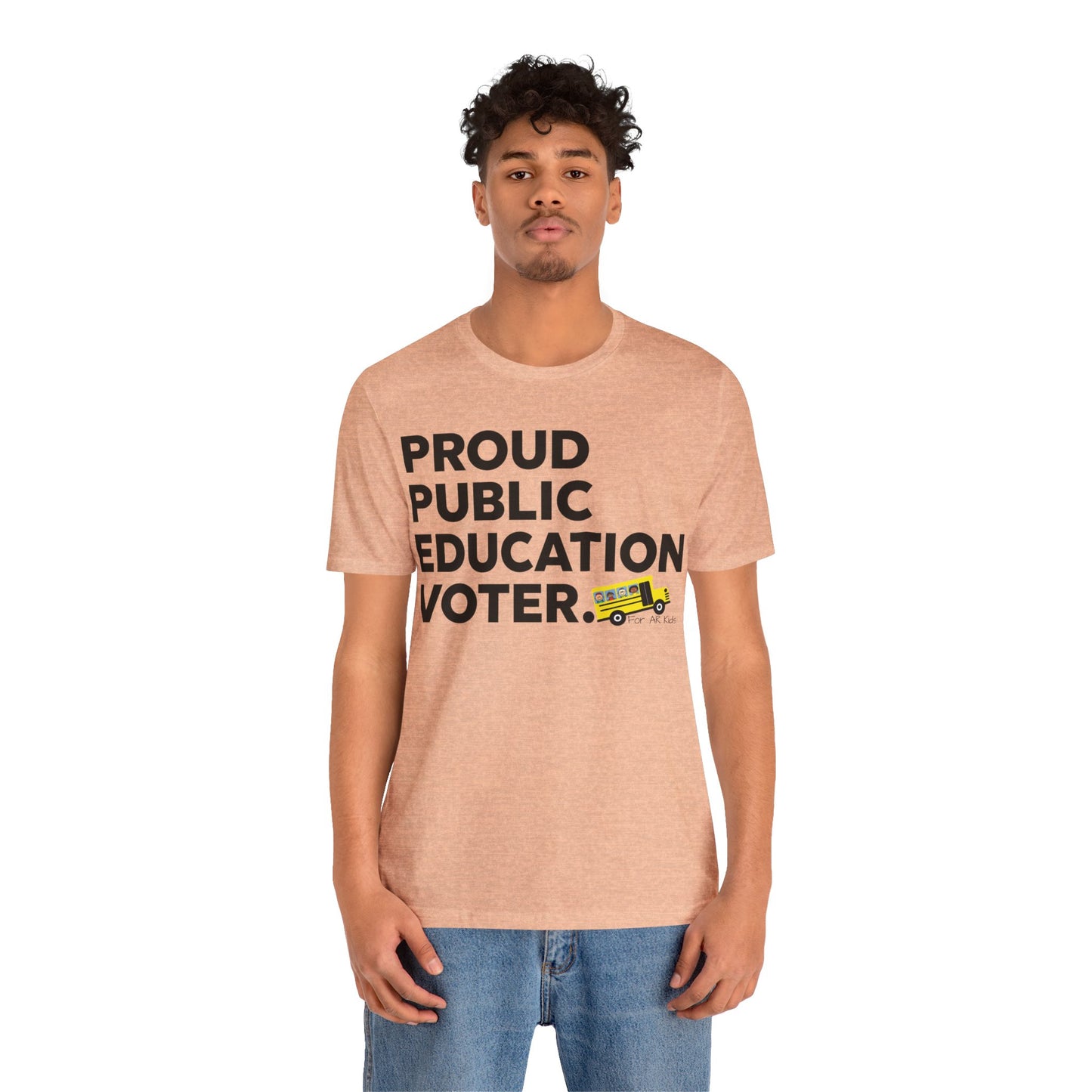 Proud Public Education Voter Shirt, AR Kids Shirt, School Bus Shirt, Funny Quote Shirt, Graphic Tee