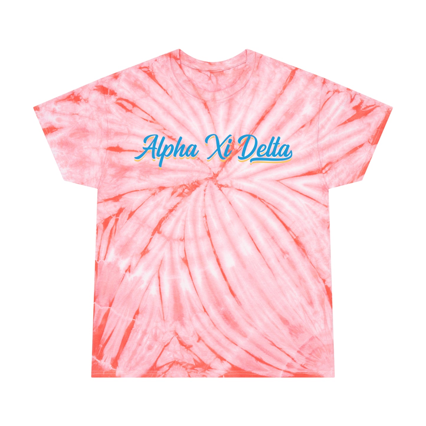 Alpha Xi Delta Tie-Dye Tee, Tie-Dye Shirt