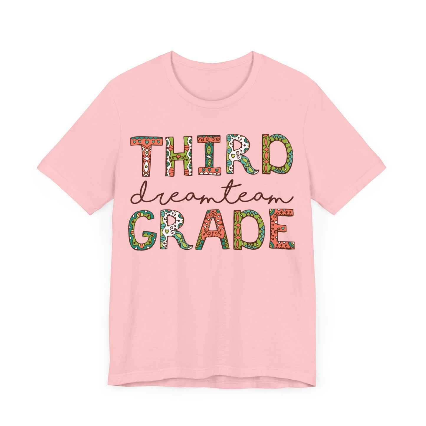 Third Grade Dream Team Shirt, School Shirt, Back To School Shirt, 3rd Grade Shirt, Gift for Teacher, Gift for Student