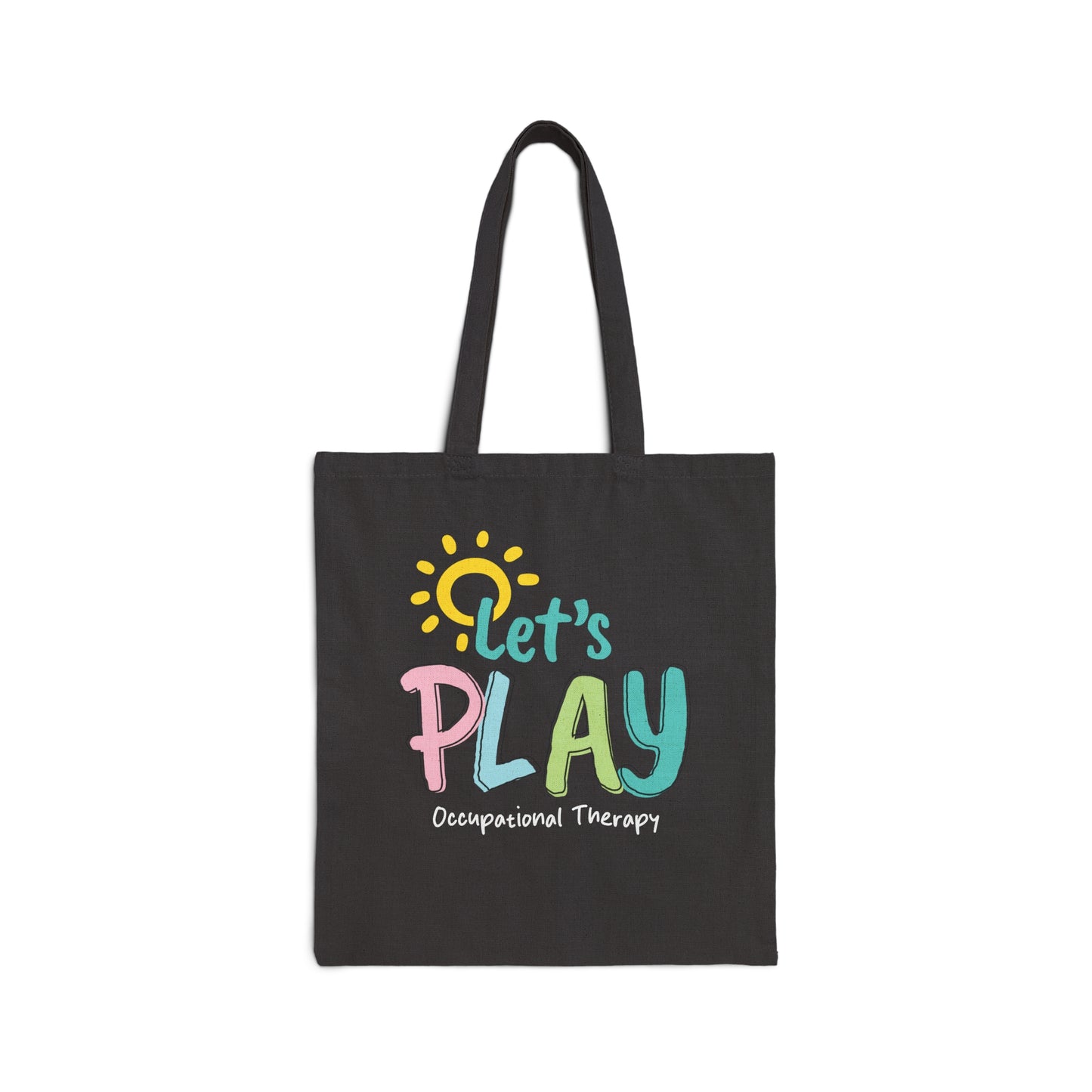 Let's Play Occupational Therapy Tote Bag, OT Tote Bag, Therapist Tote bag