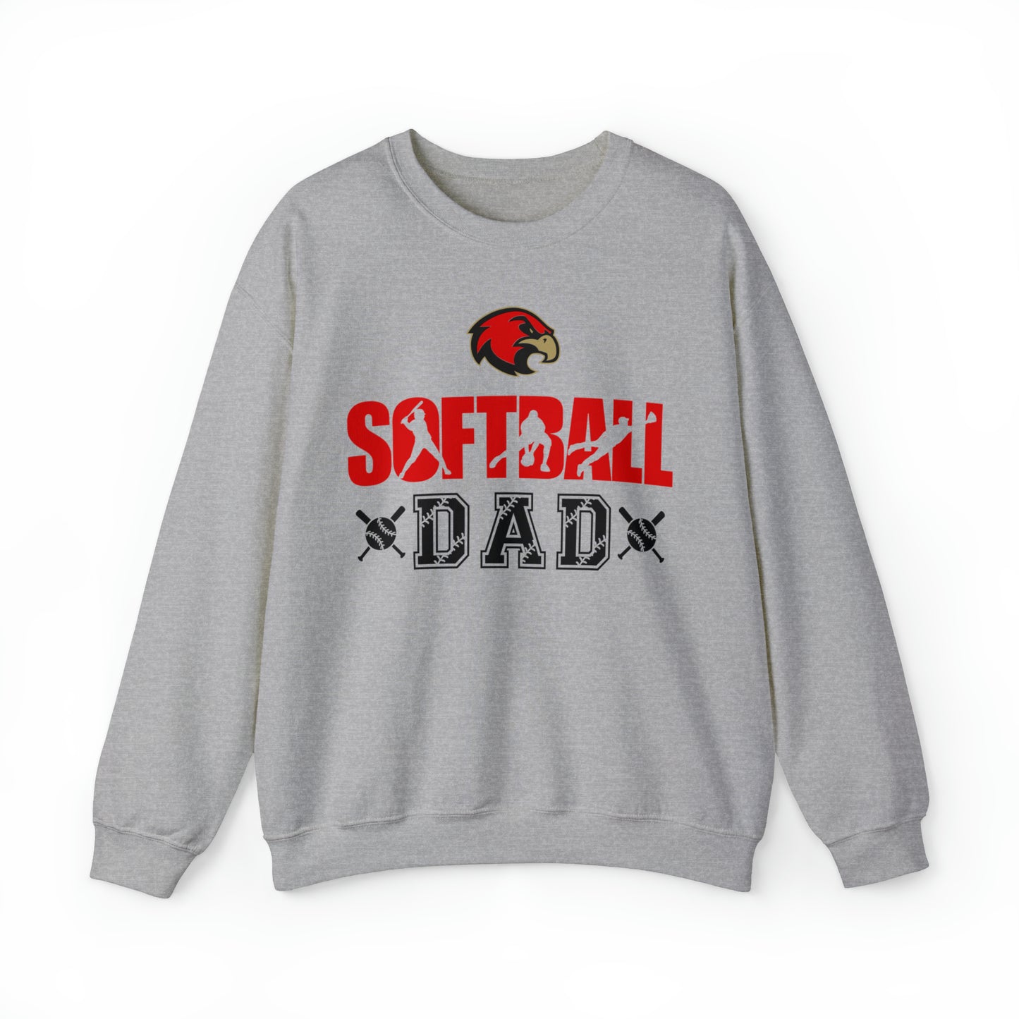 Ravenwood Softball Dad Crewneck Sweatshirt