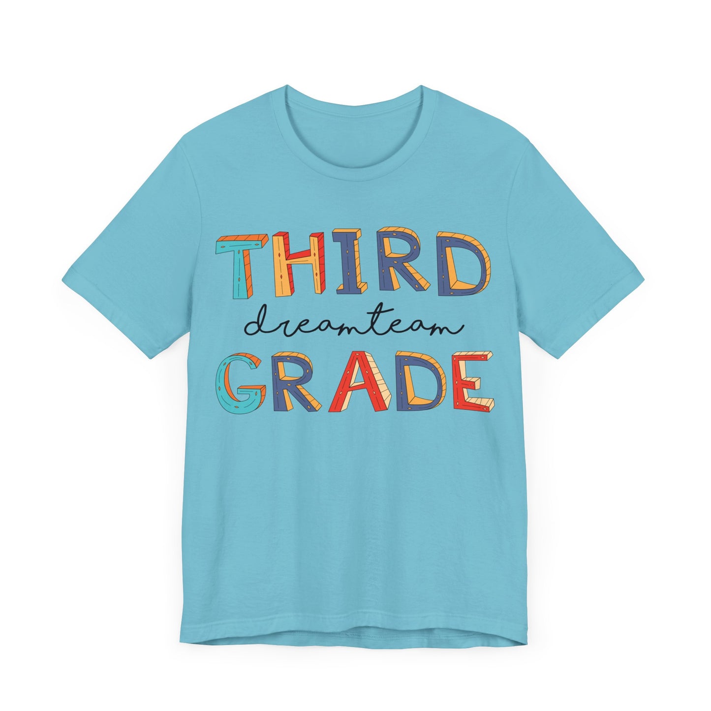 Third Grade Dream Team Shirt, School Shirt, Back To School Shirt, 3rd Grade Shirt, Gift for Teacher, Gift for Student