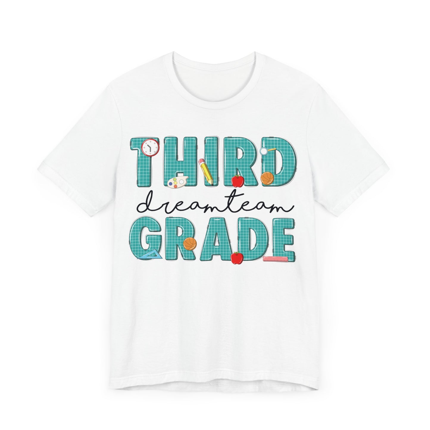 Third Grade Dream Team Shirt, School Shirt, Back To School Shirt, 3rd Grade Shirt, Gift for Teacher, Gift for Student