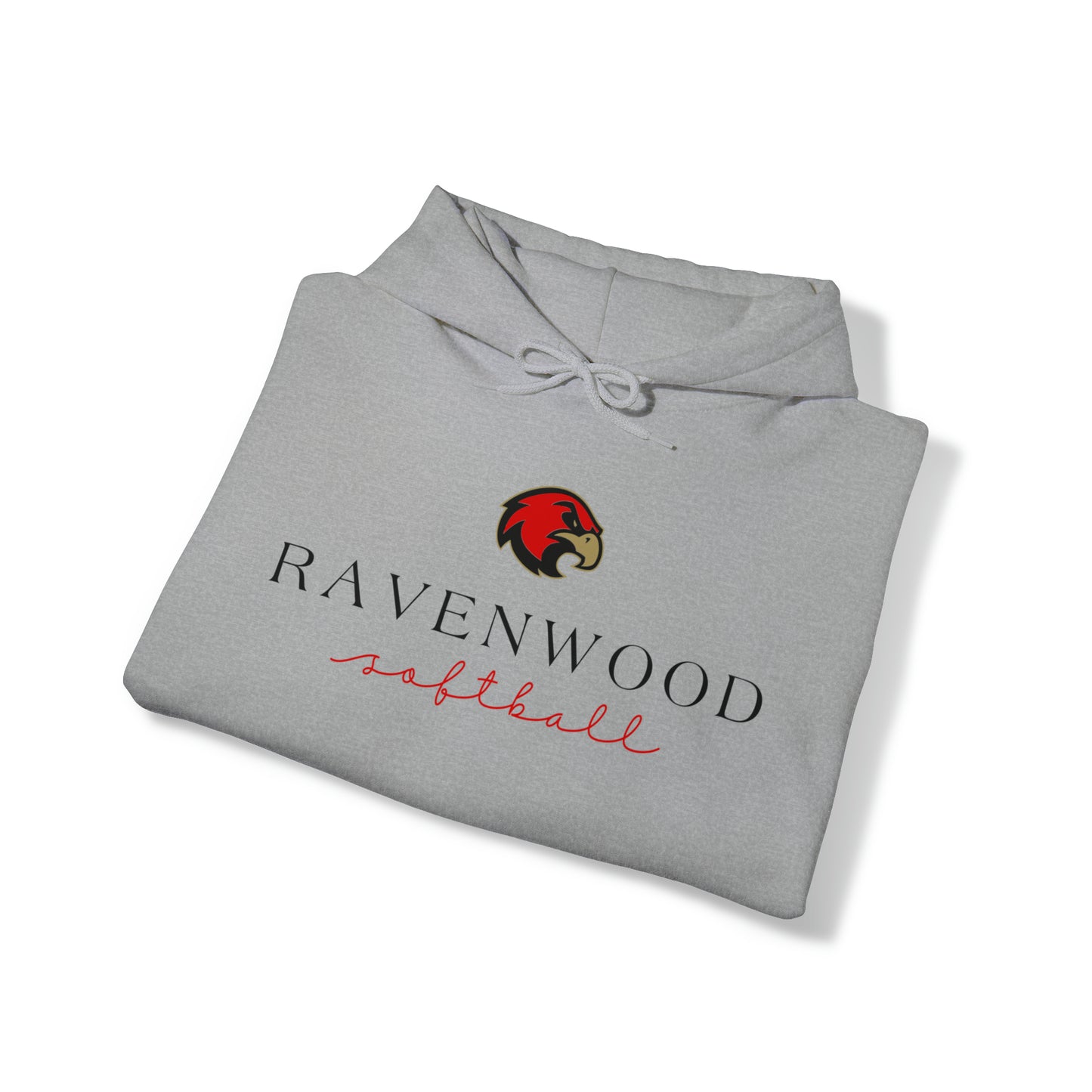 Ravenwood Softball Cursive Hoodie