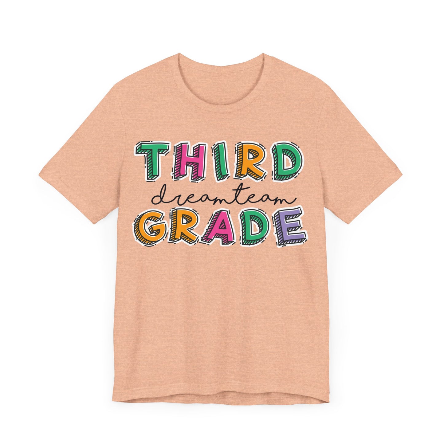 Third Grade Dream Team Shirt, School Shirt, Back To School Shirt, 3rd Grade Shirt, Gift for Teacher, Gift for Student