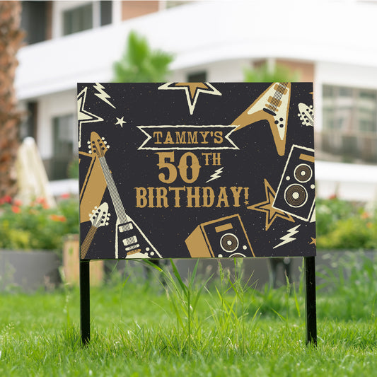 Custom Sign for Birthday Party