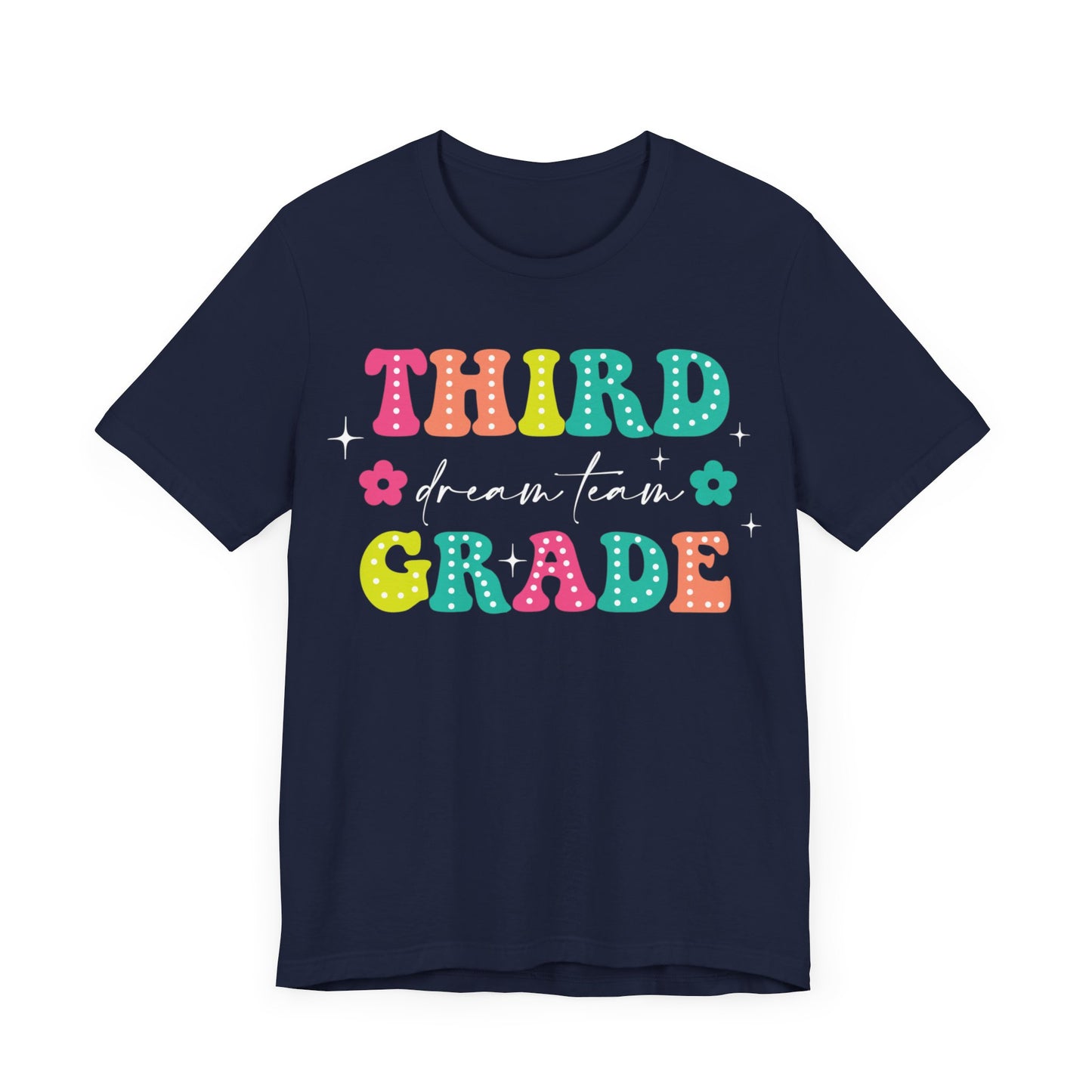 Third Grade Dream Team Shirt, School Shirt, Back To School Shirt, 3rd Grade Shirt, Gift for Teacher, Gift for Student