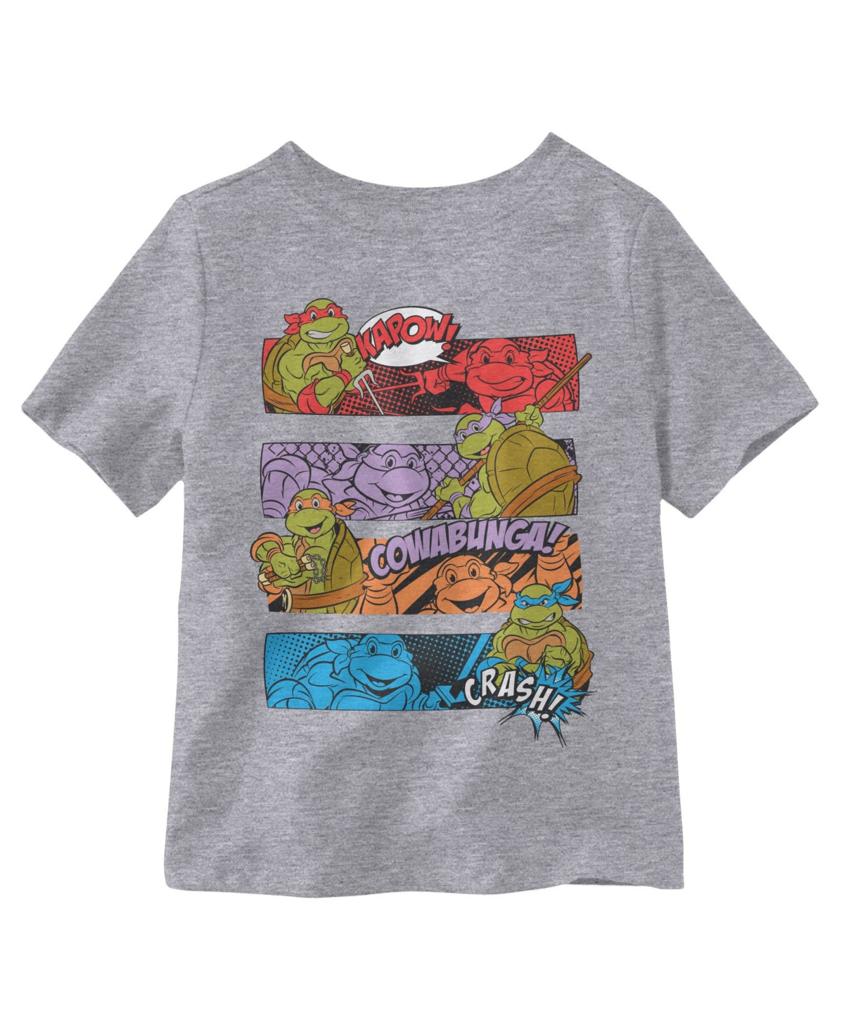 Toddler Boys Teenage Mutant Ninja Turtles Comic Book Clips Graphic T-shirt size 3