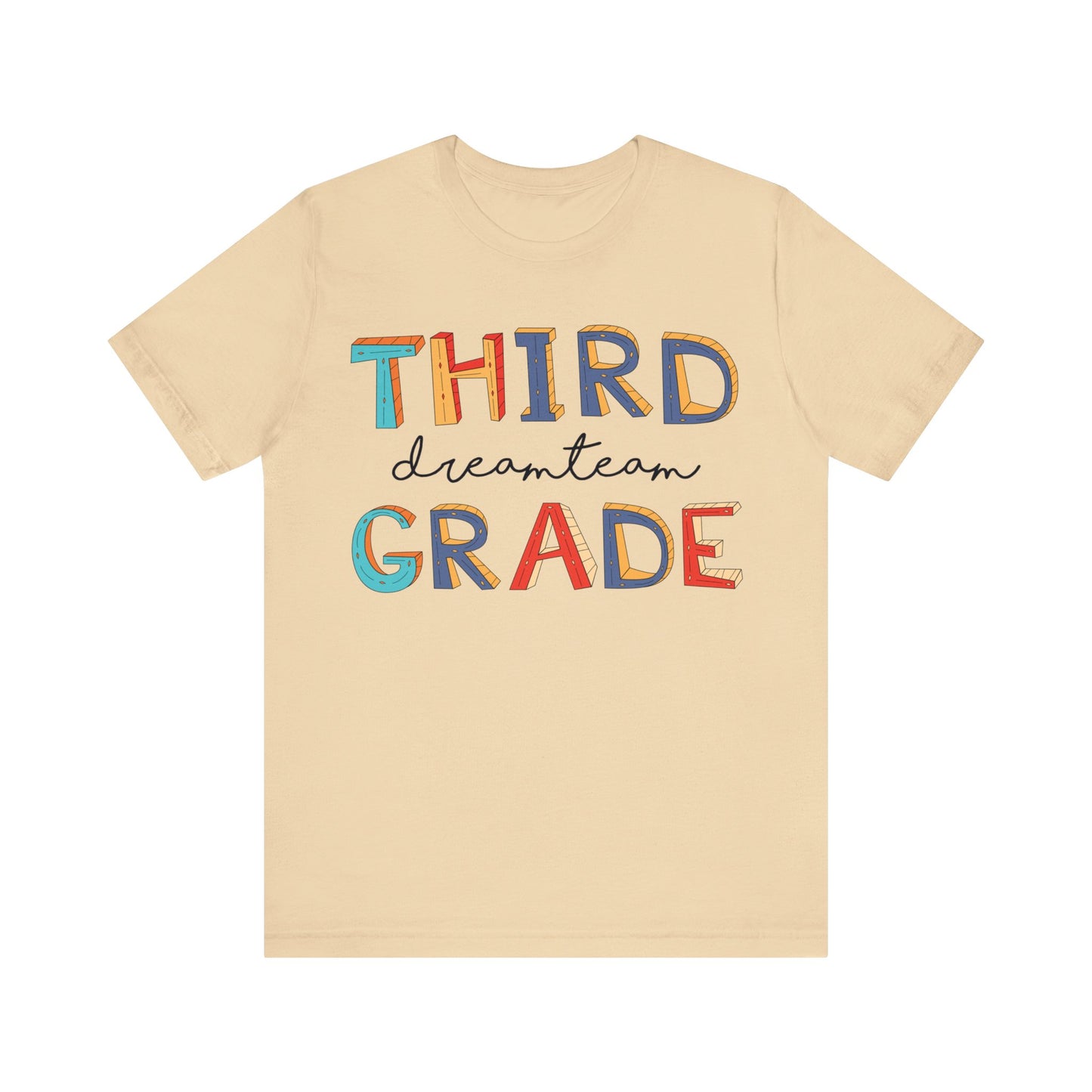 Third Grade Dream Team Shirt, School Shirt, Back To School Shirt, 3rd Grade Shirt, Gift for Teacher, Gift for Student