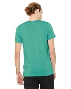 Product of Brand Bella + Canvas Unisex Jersey Short-Sleeve T-Shirt - Teal - 2XL - (Instant Savings of 5% & More)