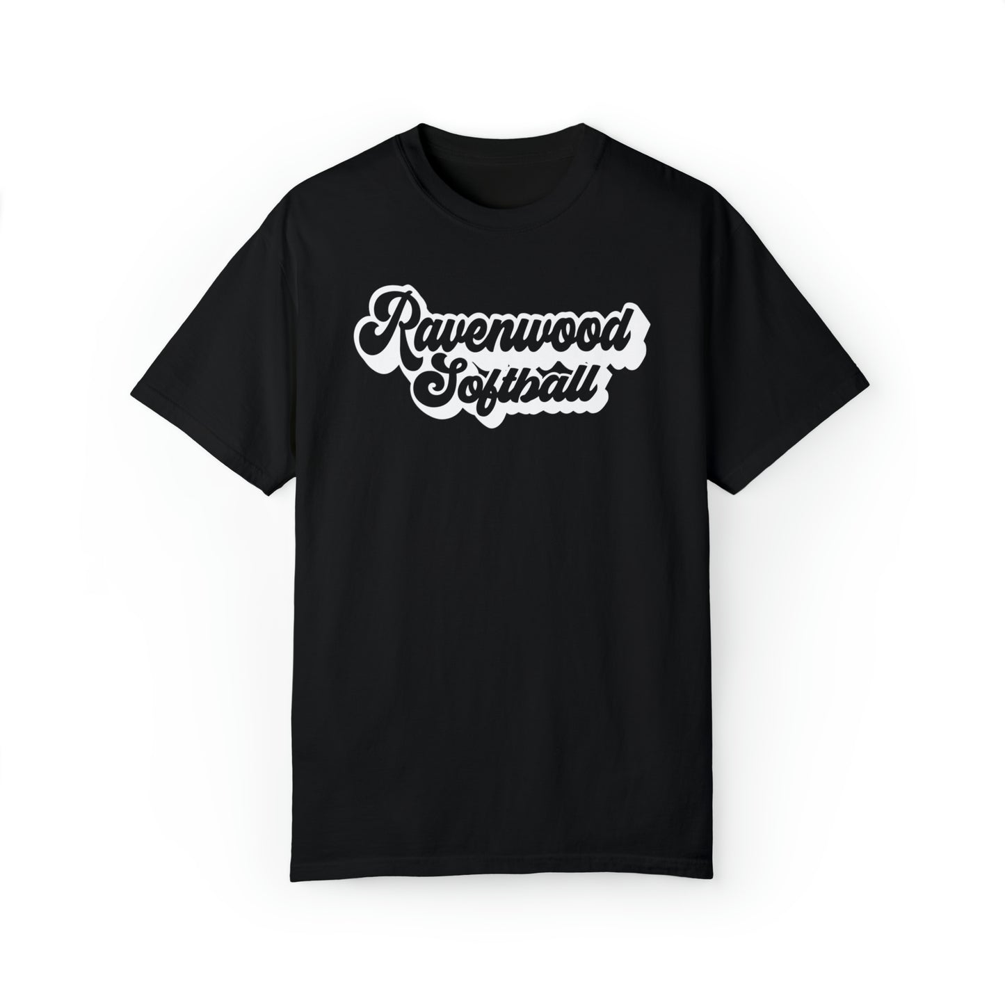 Ravenwood Retro Letters Unisex Comfort Colors Shirt