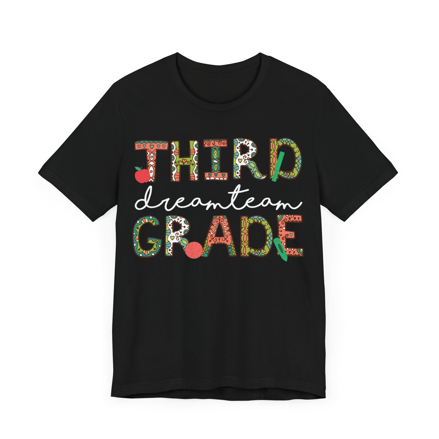 Third Grade Dream Team Shirt, School Shirt, Back To School Shirt, 3rd Grade Shirt, Gift for Teacher, Gift for Student