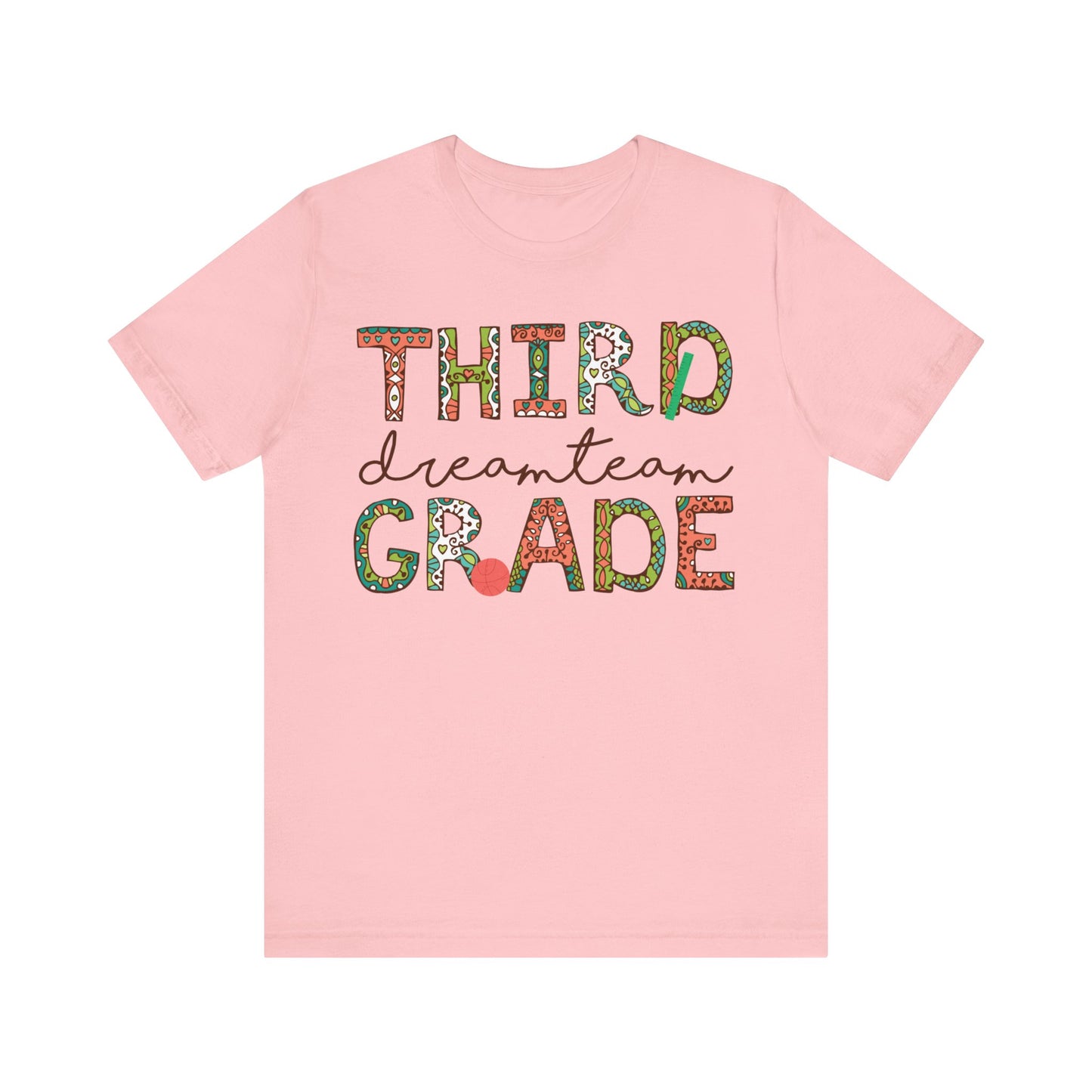 Third Grade Dream Team Shirt, School Shirt, Back To School Shirt, 3rd Grade Shirt, Gift for Teacher, Gift for Student