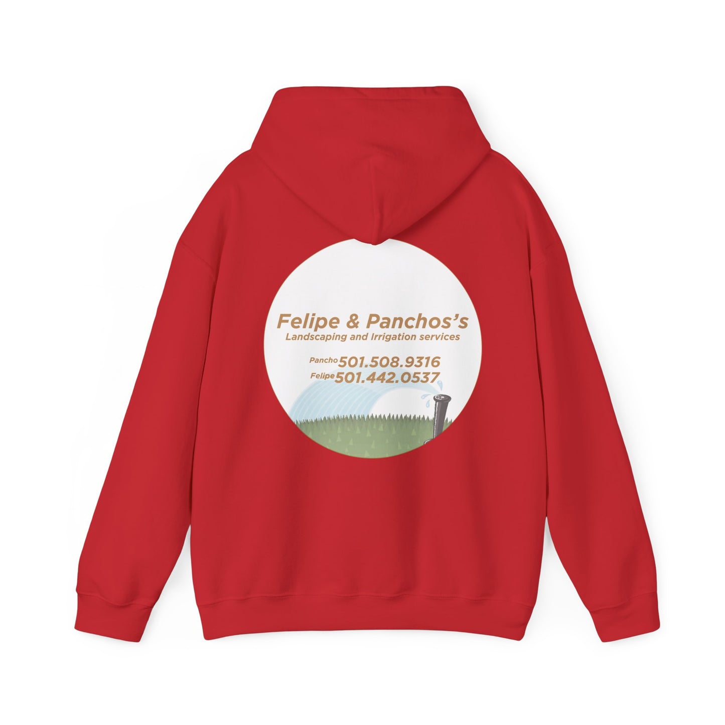Felipe and Panchos's Landscaping and Irrigation Services Hoodies