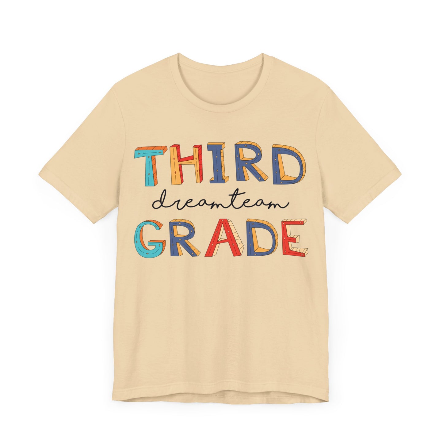 Third Grade Dream Team Shirt, School Shirt, Back To School Shirt, 3rd Grade Shirt, Gift for Teacher, Gift for Student