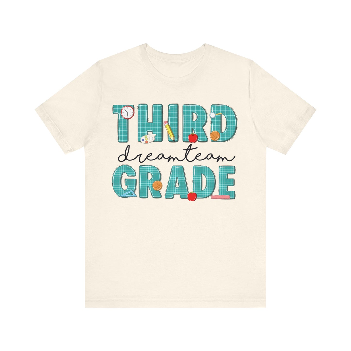 Third Grade Dream Team Shirt, School Shirt, Back To School Shirt, 3rd Grade Shirt, Gift for Teacher, Gift for Student