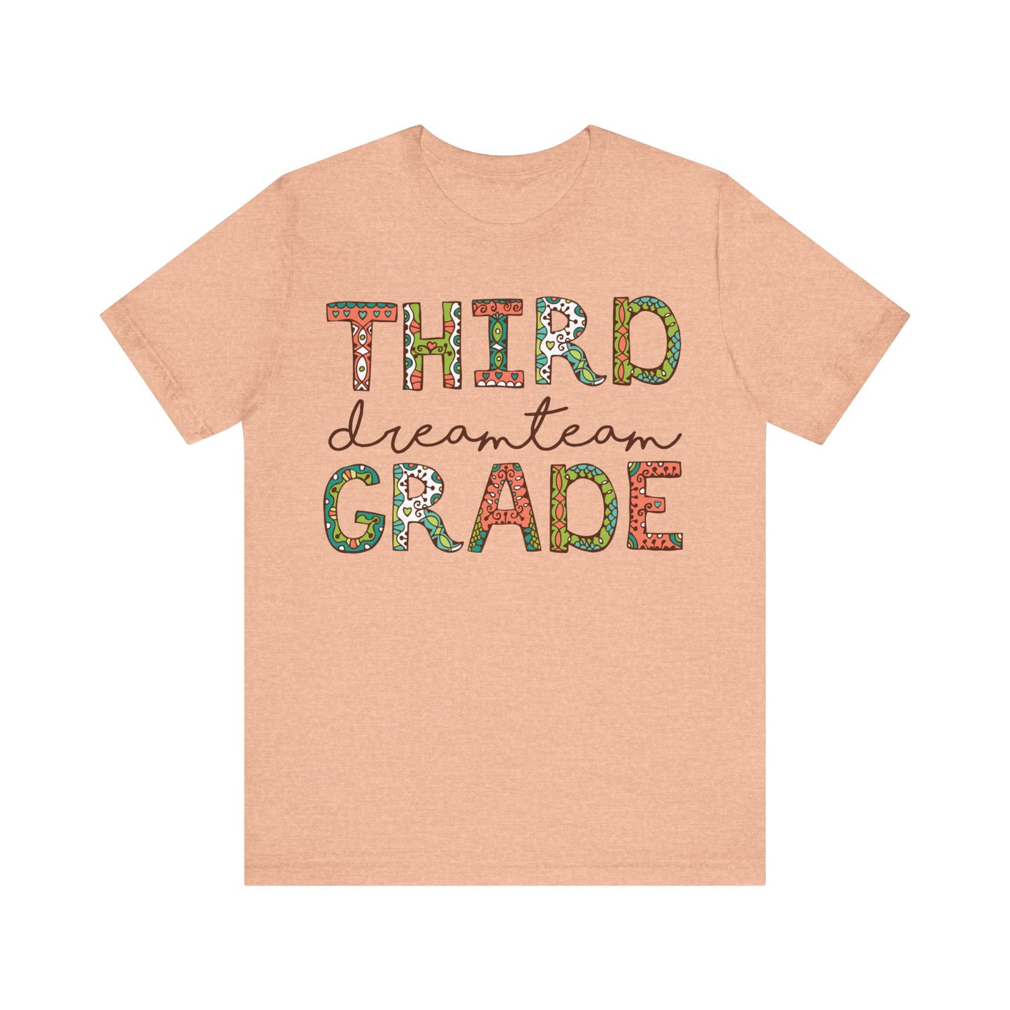 Third Grade Dream Team Shirt, School Shirt, Back To School Shirt, 3rd Grade Shirt, Gift for Teacher, Gift for Student