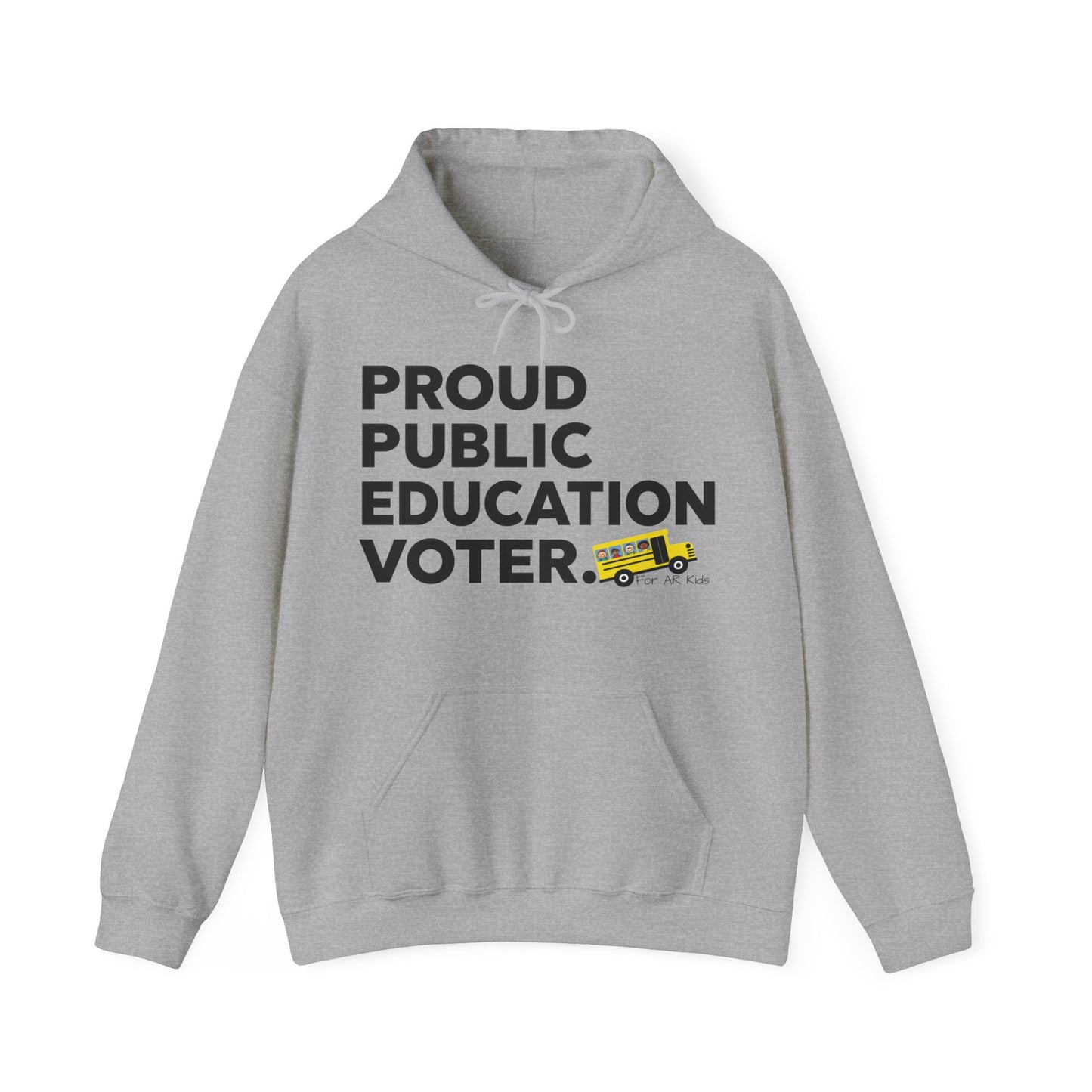 Proud Public Education Voter Hoodies, AR Kids Hoodies, School Hoodies